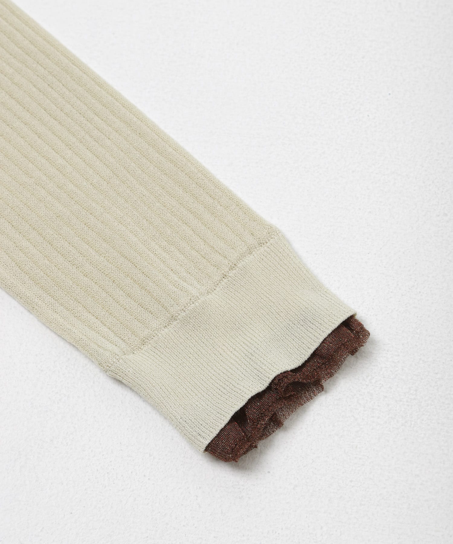 UVケアシアーリブカーディガン BEIGE One