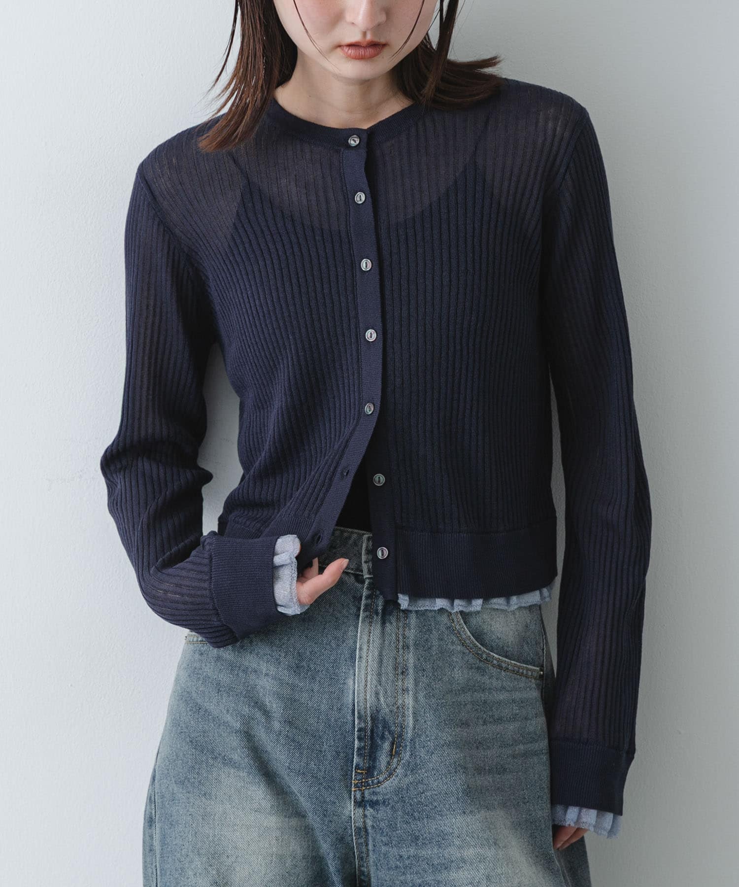 身長：169cm サイズ：one