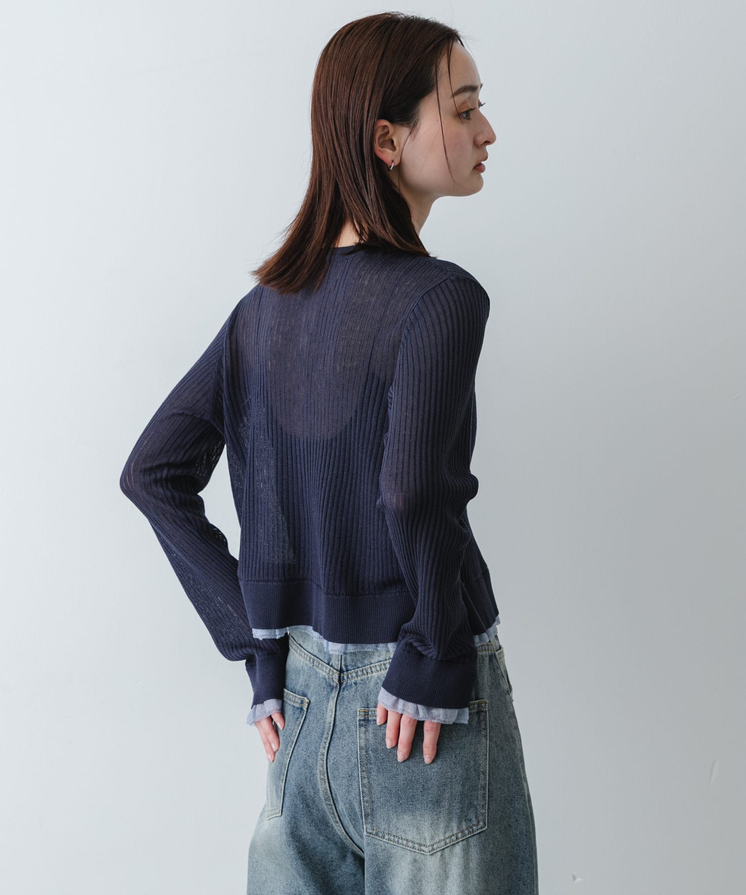 身長：169cm サイズ：one