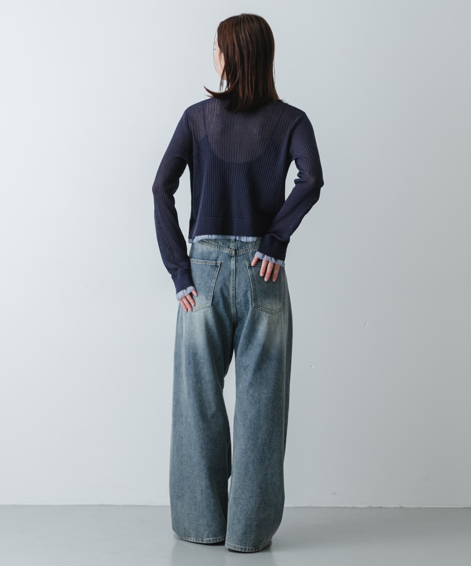 身長：169cm サイズ：one