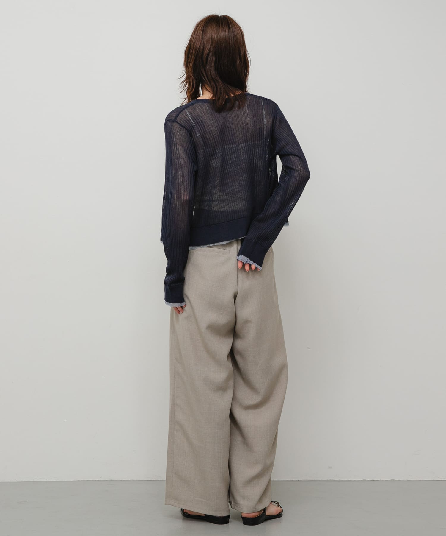 身長：169cm サイズ：one