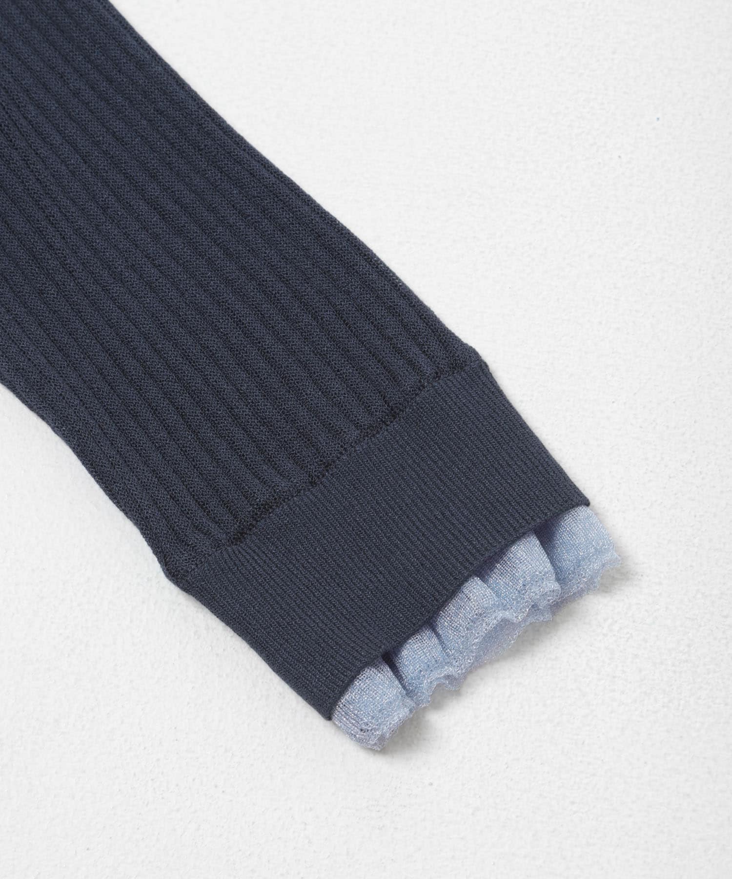 UVケアシアーリブカーディガン NAVY One