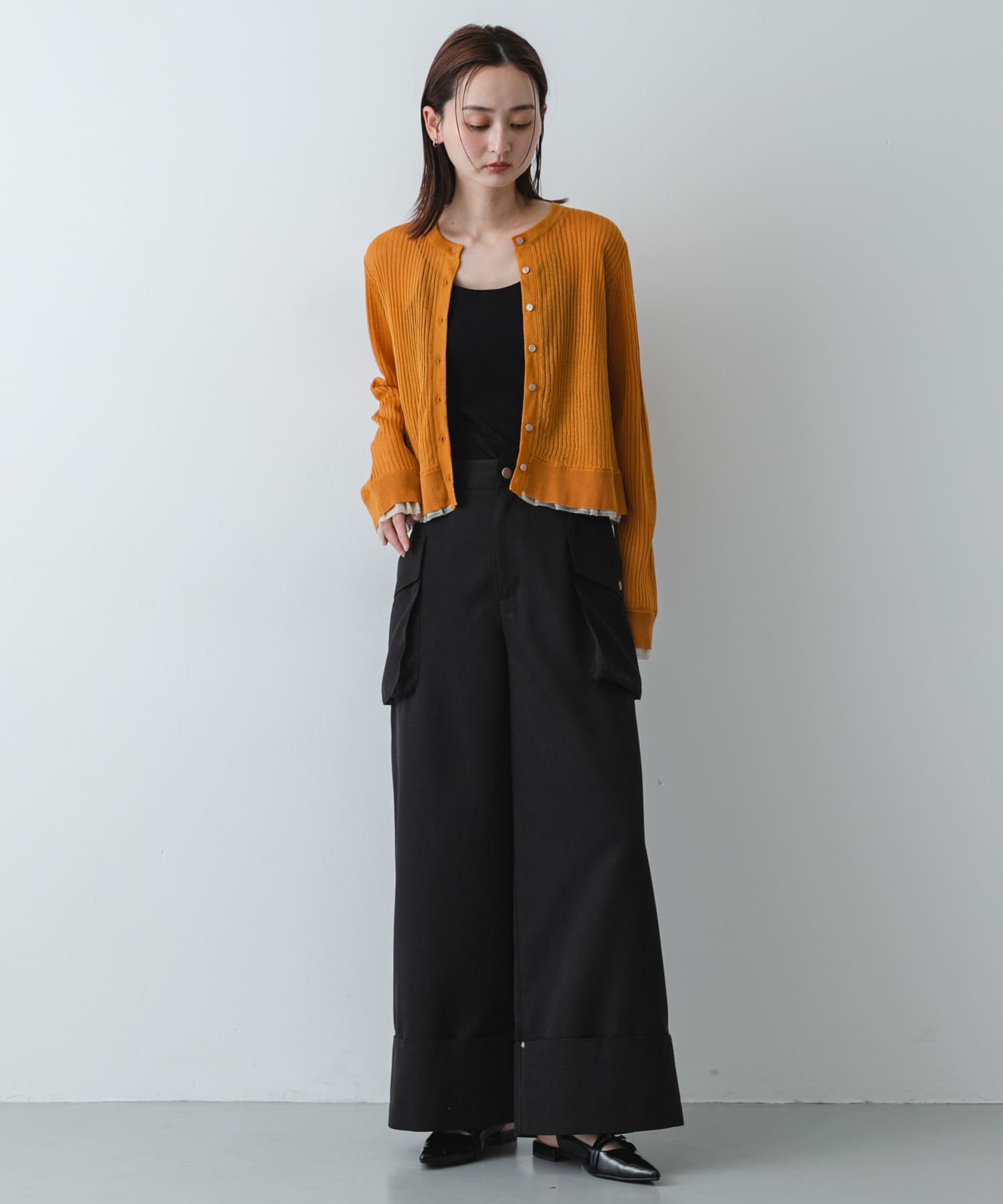 身長：169cm サイズ：one