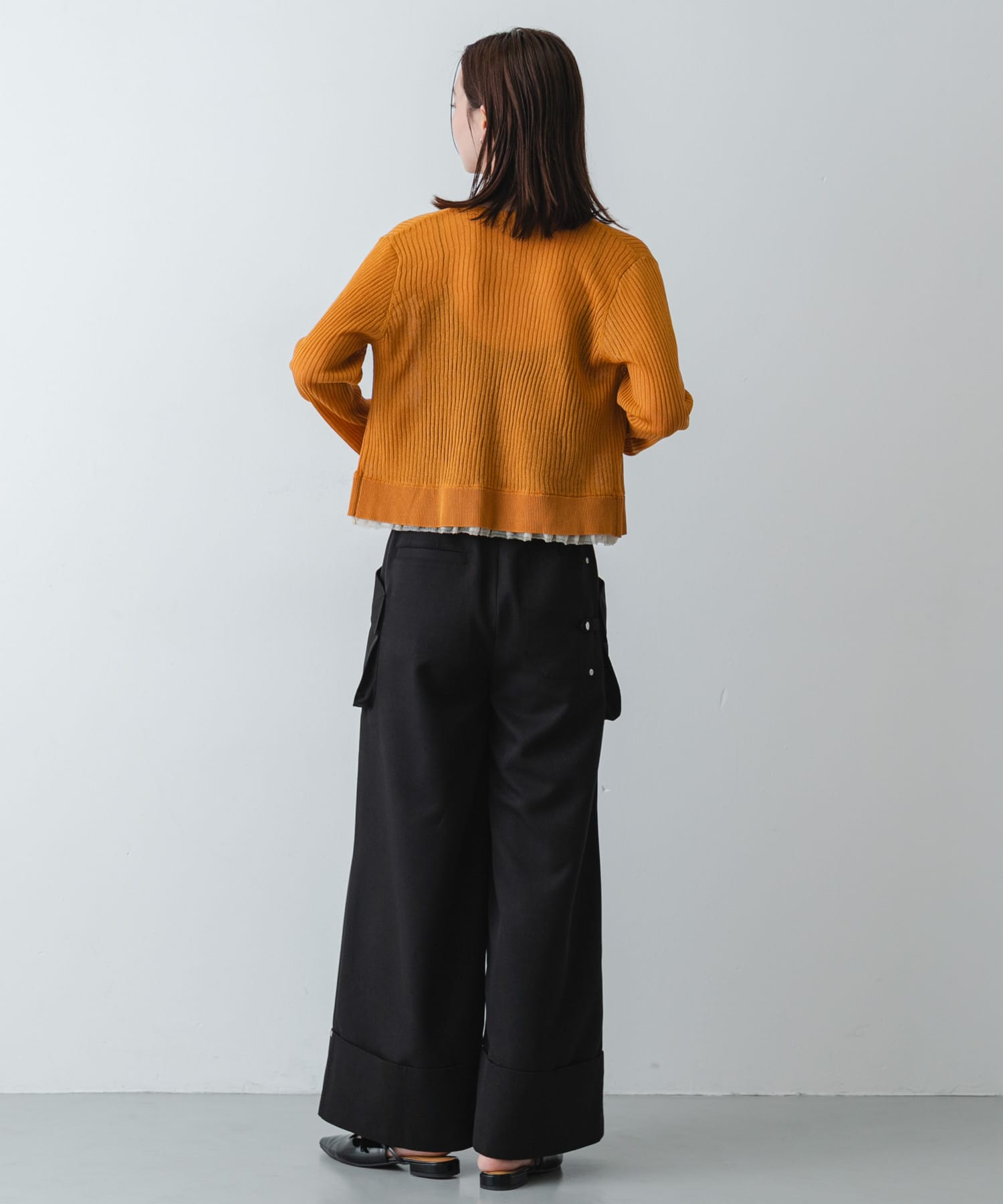 身長：169cm サイズ：one