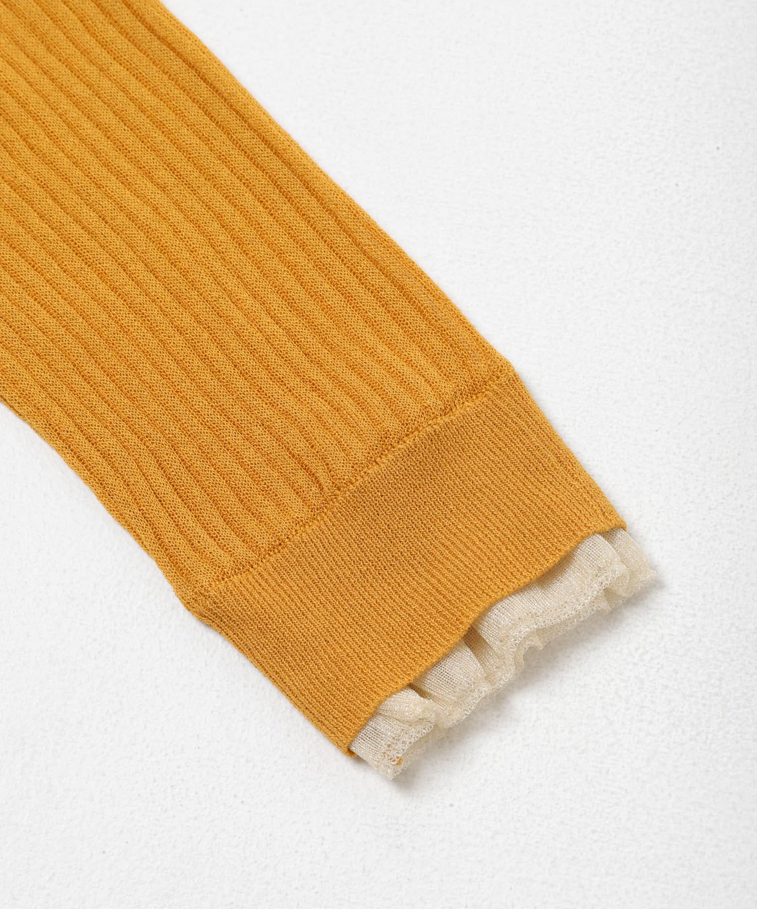 UVケアシアーリブカーディガン ORANGE One