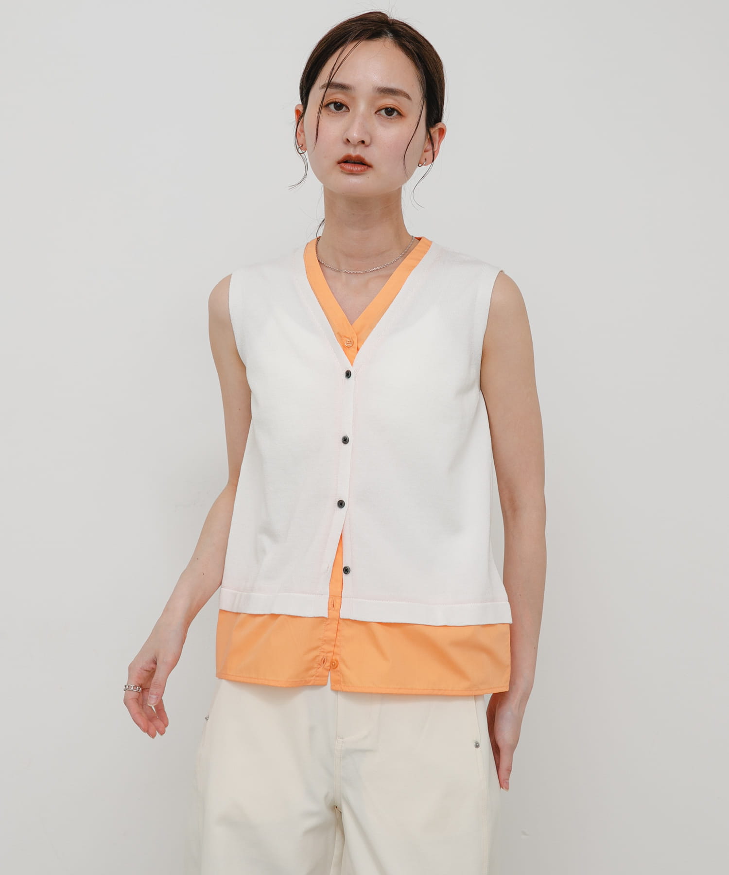 身長：169cm サイズ：one