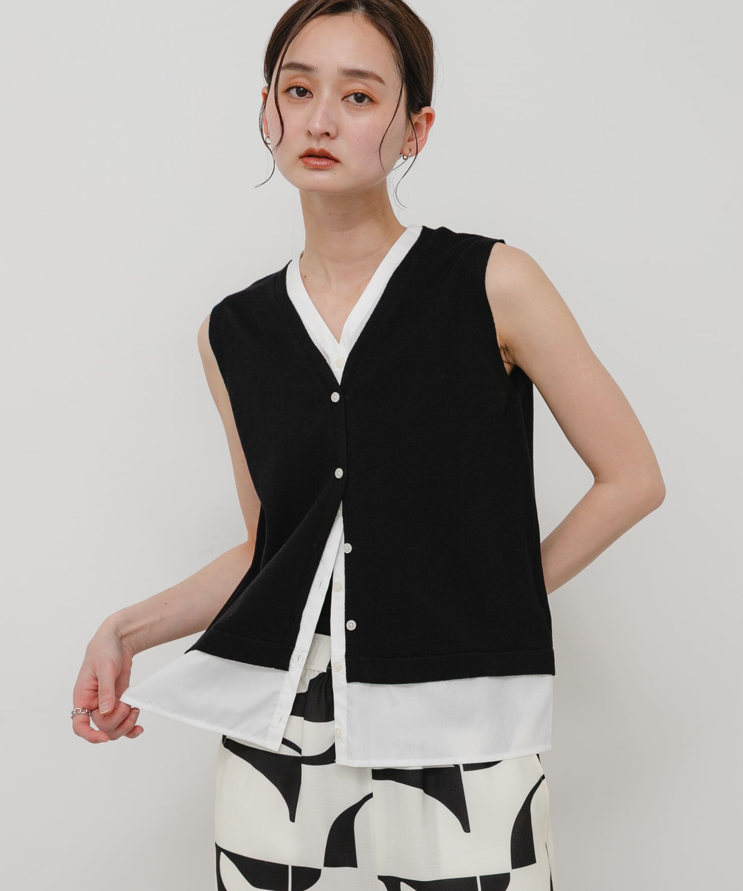 身長：169cm サイズ：one
