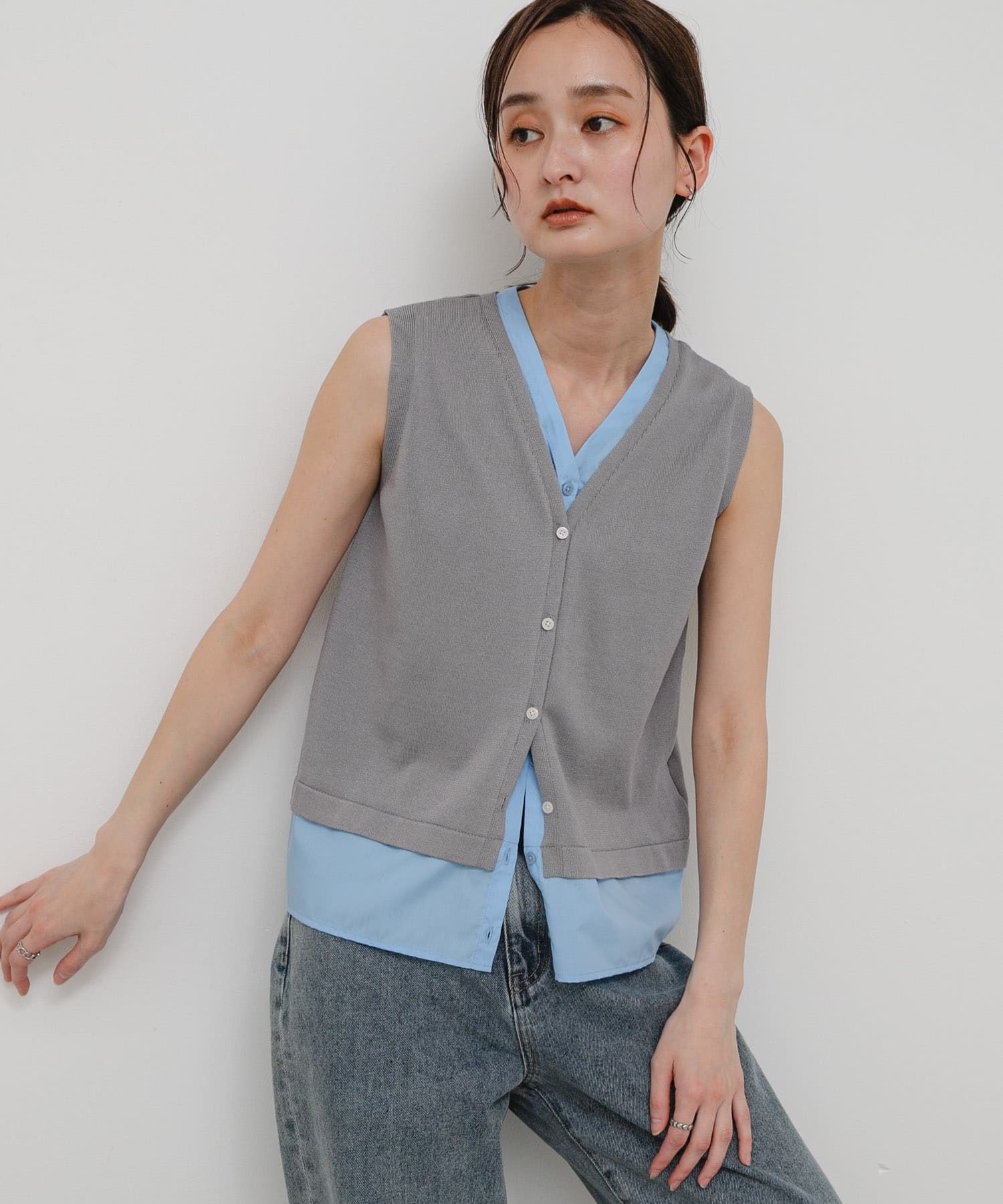 身長：169cm サイズ：one