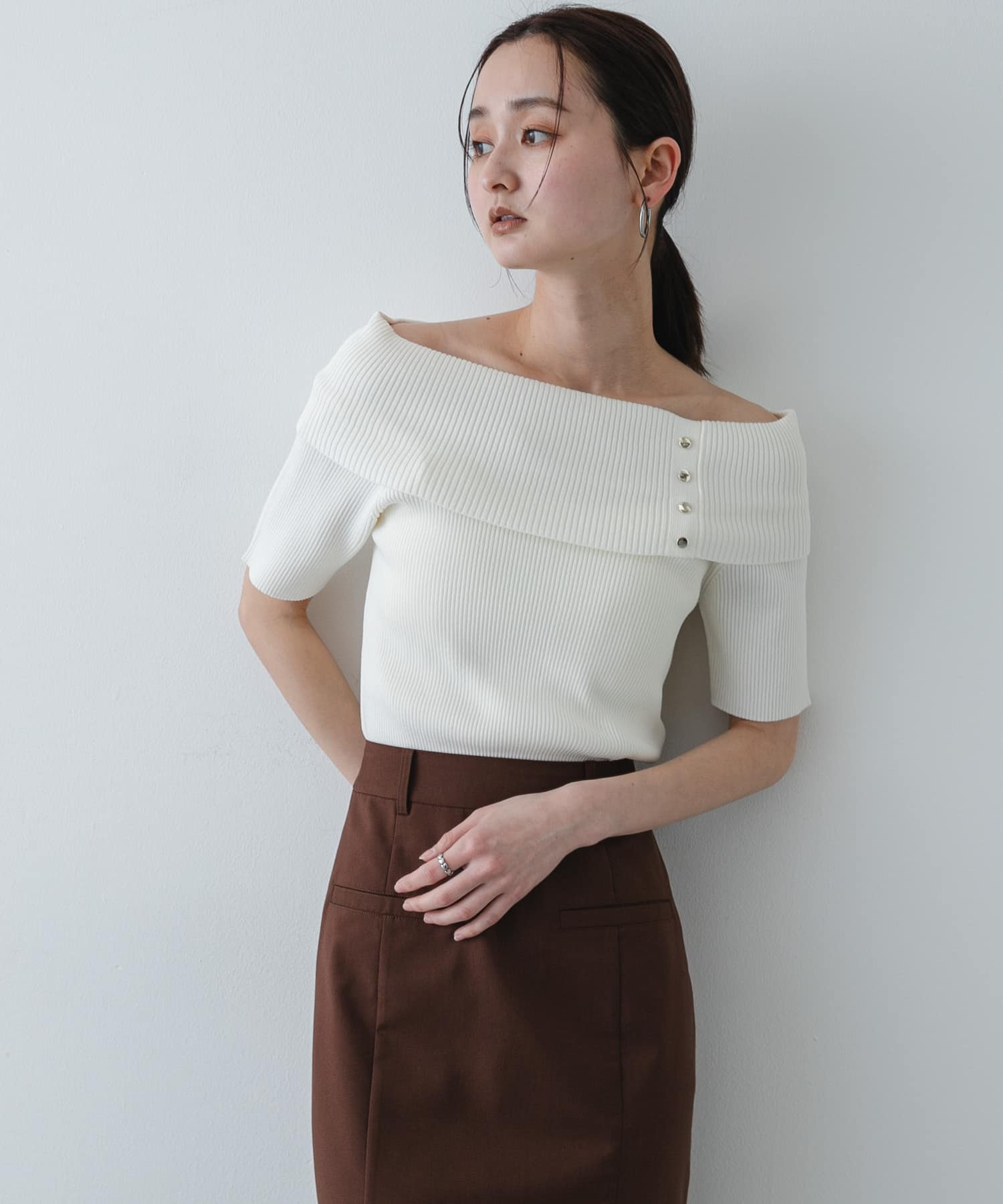 身長：169cm サイズ：one