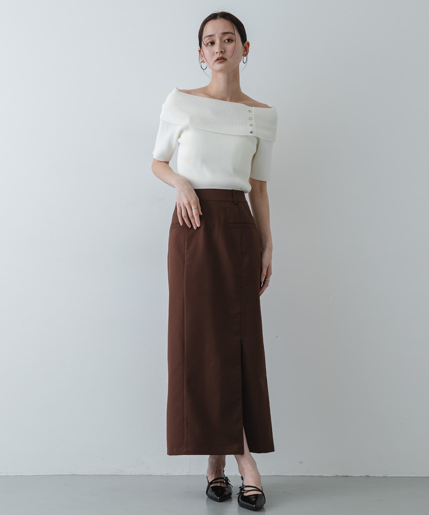 身長：169cm サイズ：one