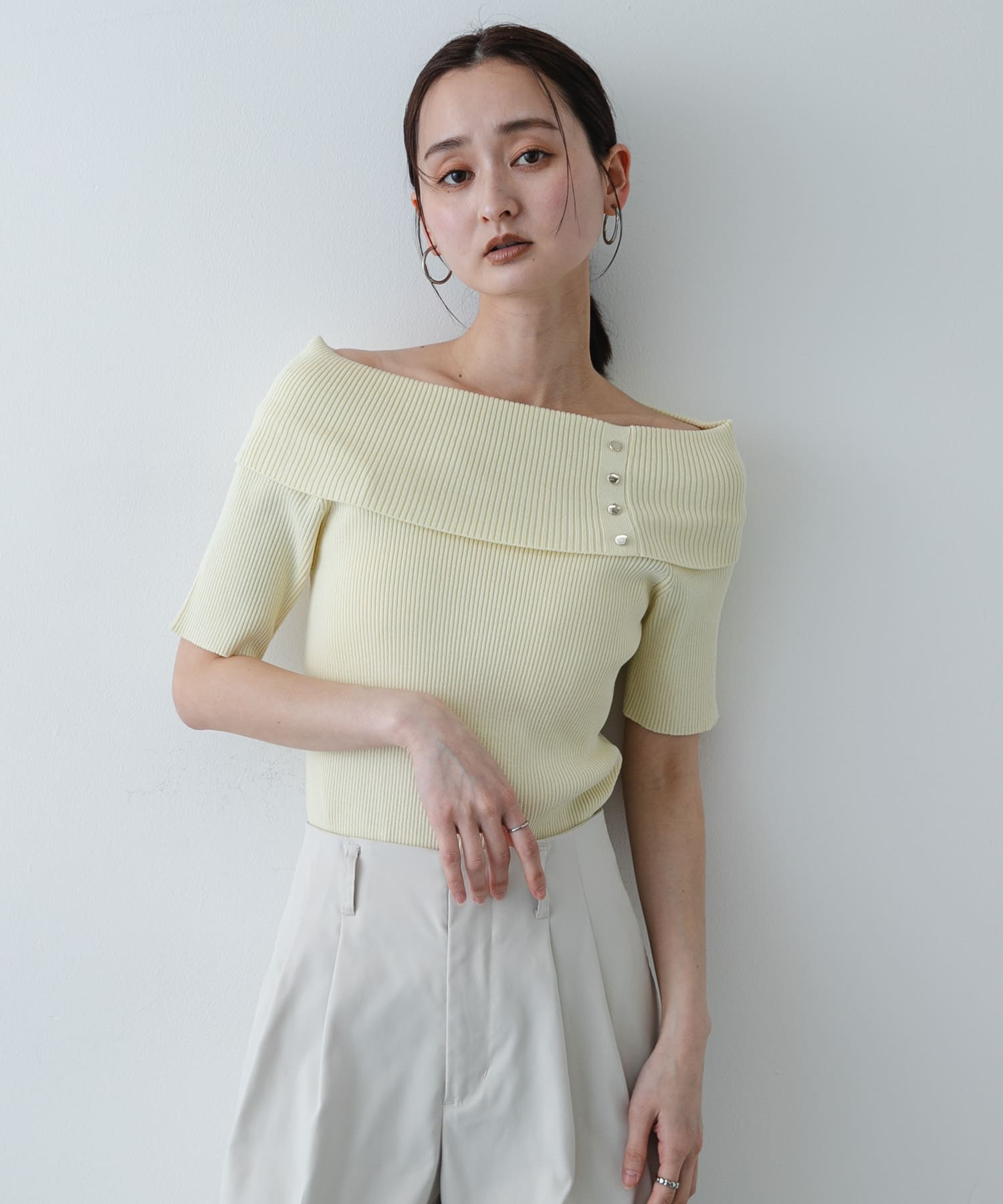身長：169cm サイズ：one
