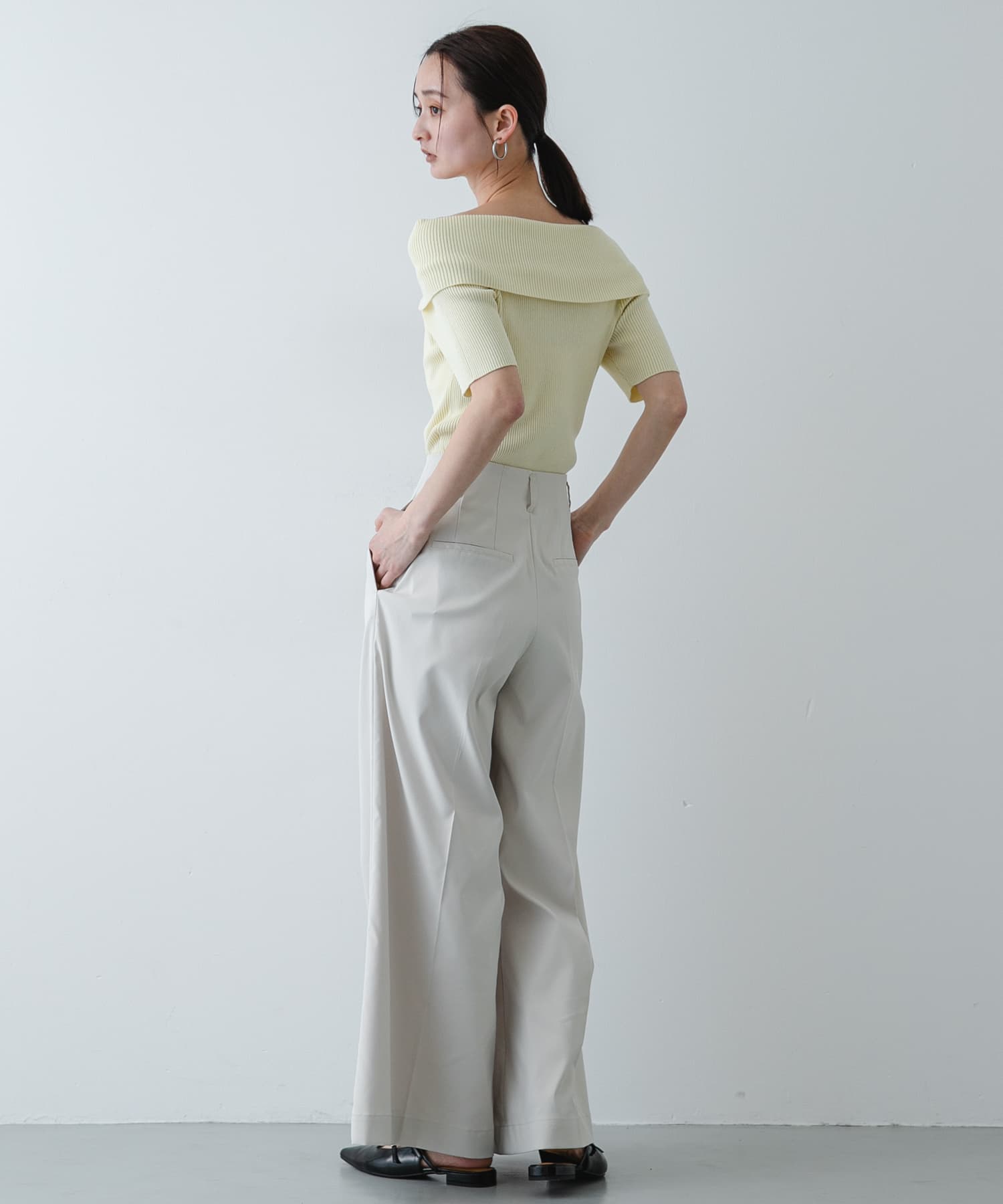 身長：169cm サイズ：one