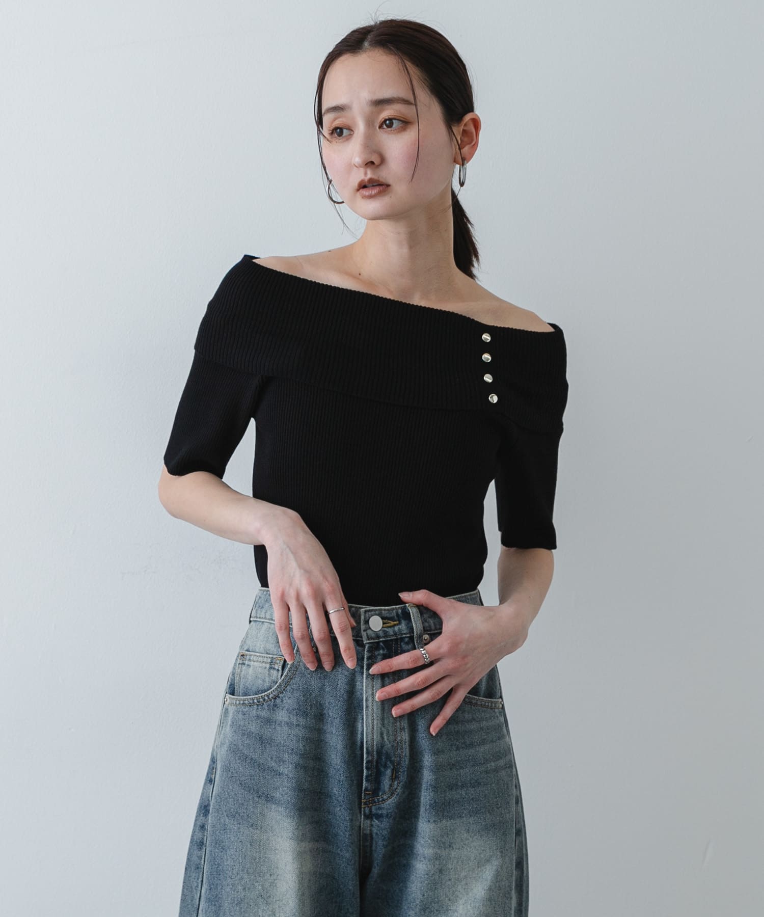 身長：169cm サイズ：one