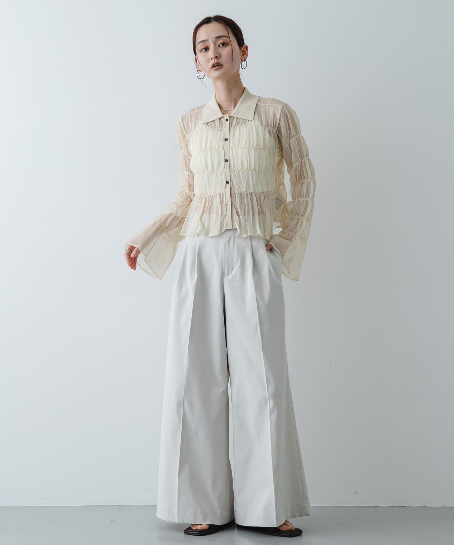 身長：169cm サイズ：one