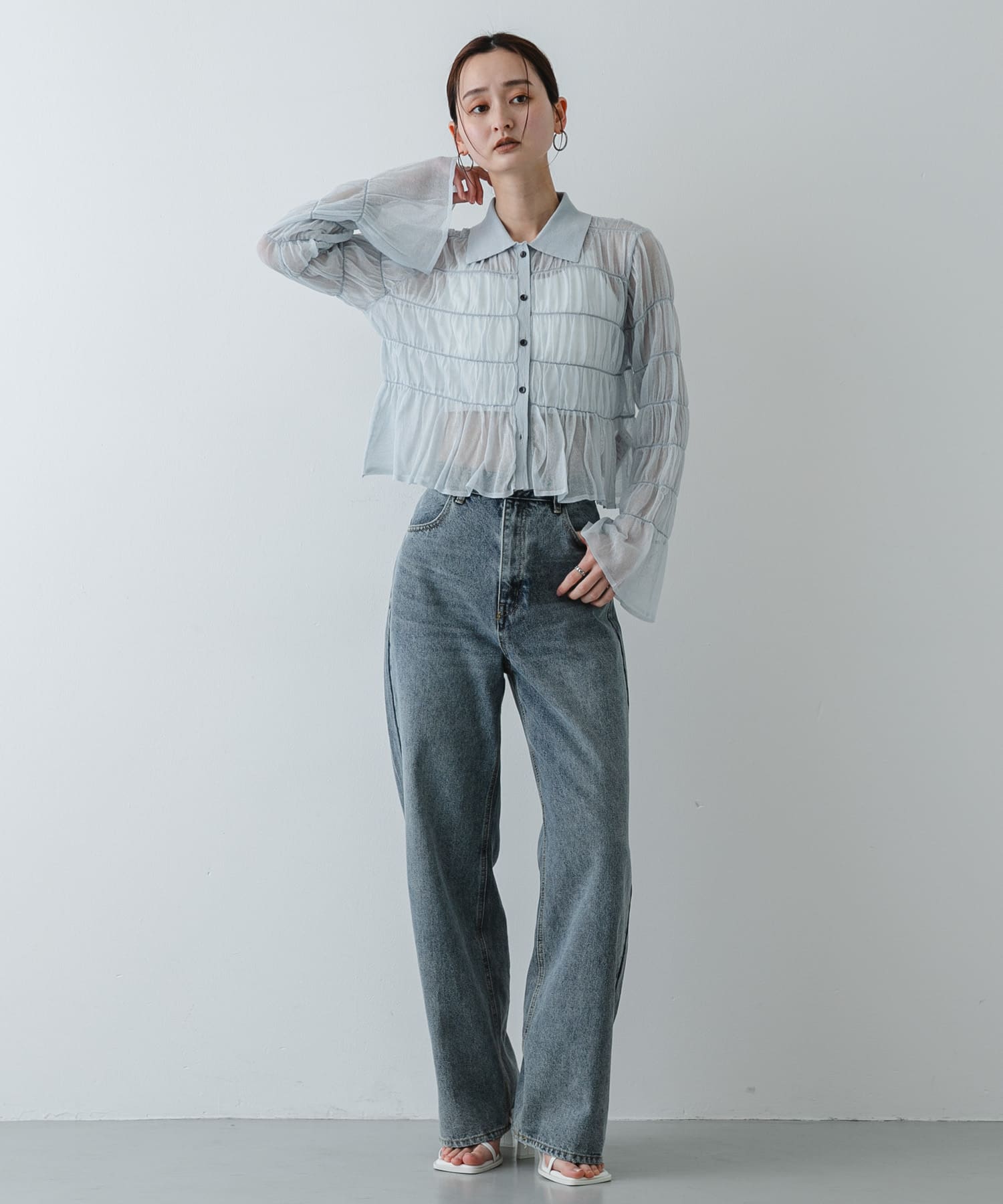 身長：169cm サイズ：one