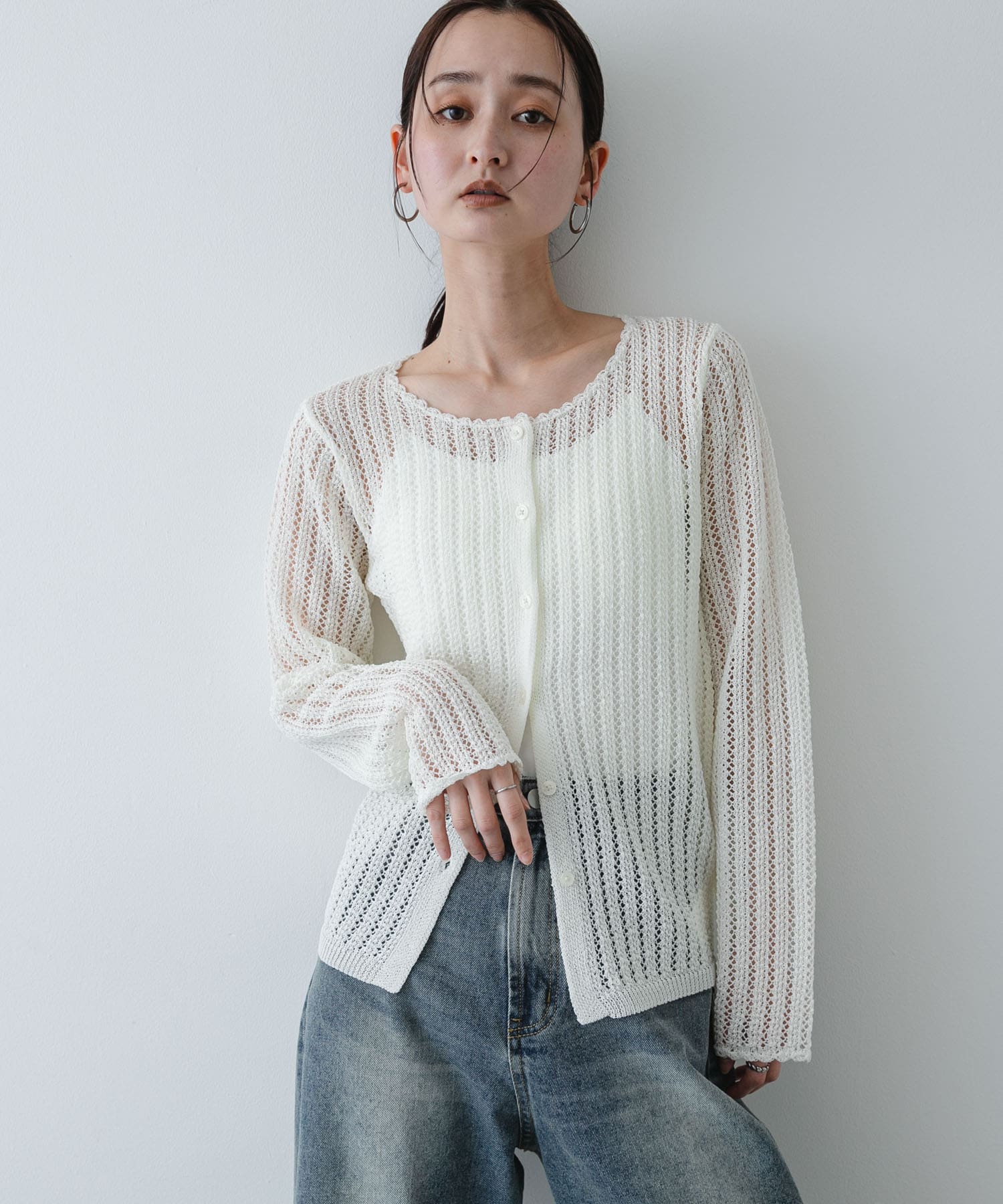 身長：169cm サイズ：one