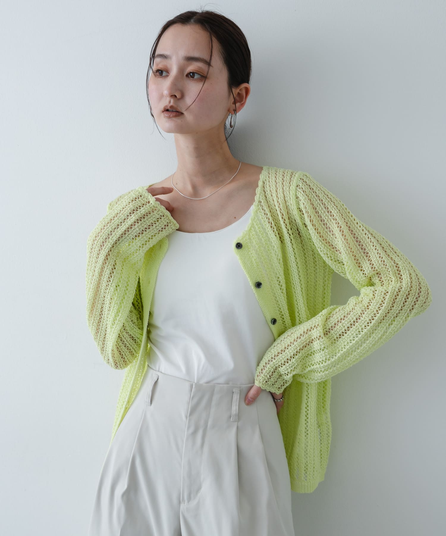 身長：169cm サイズ：one
