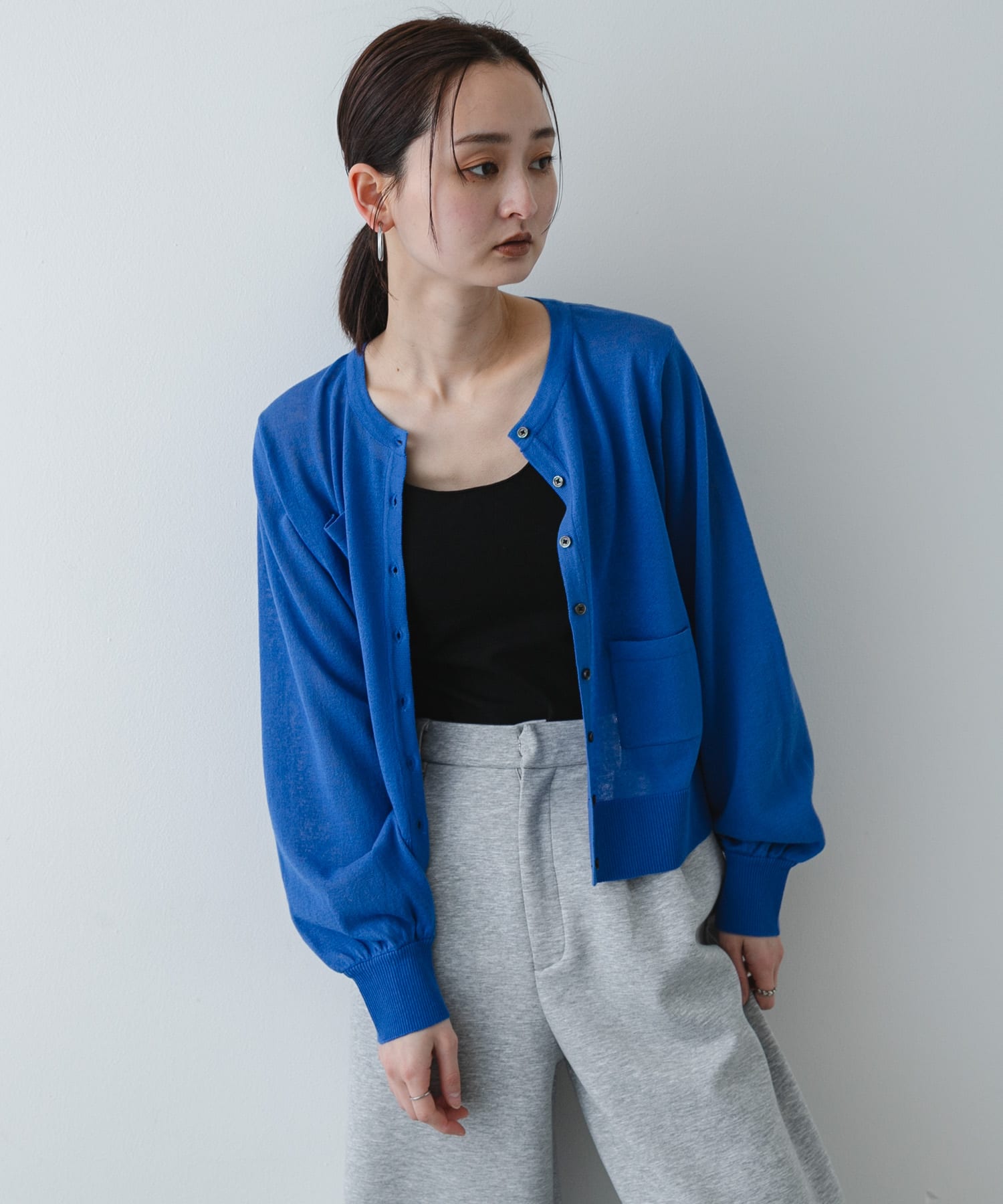 身長：169cm サイズ：one