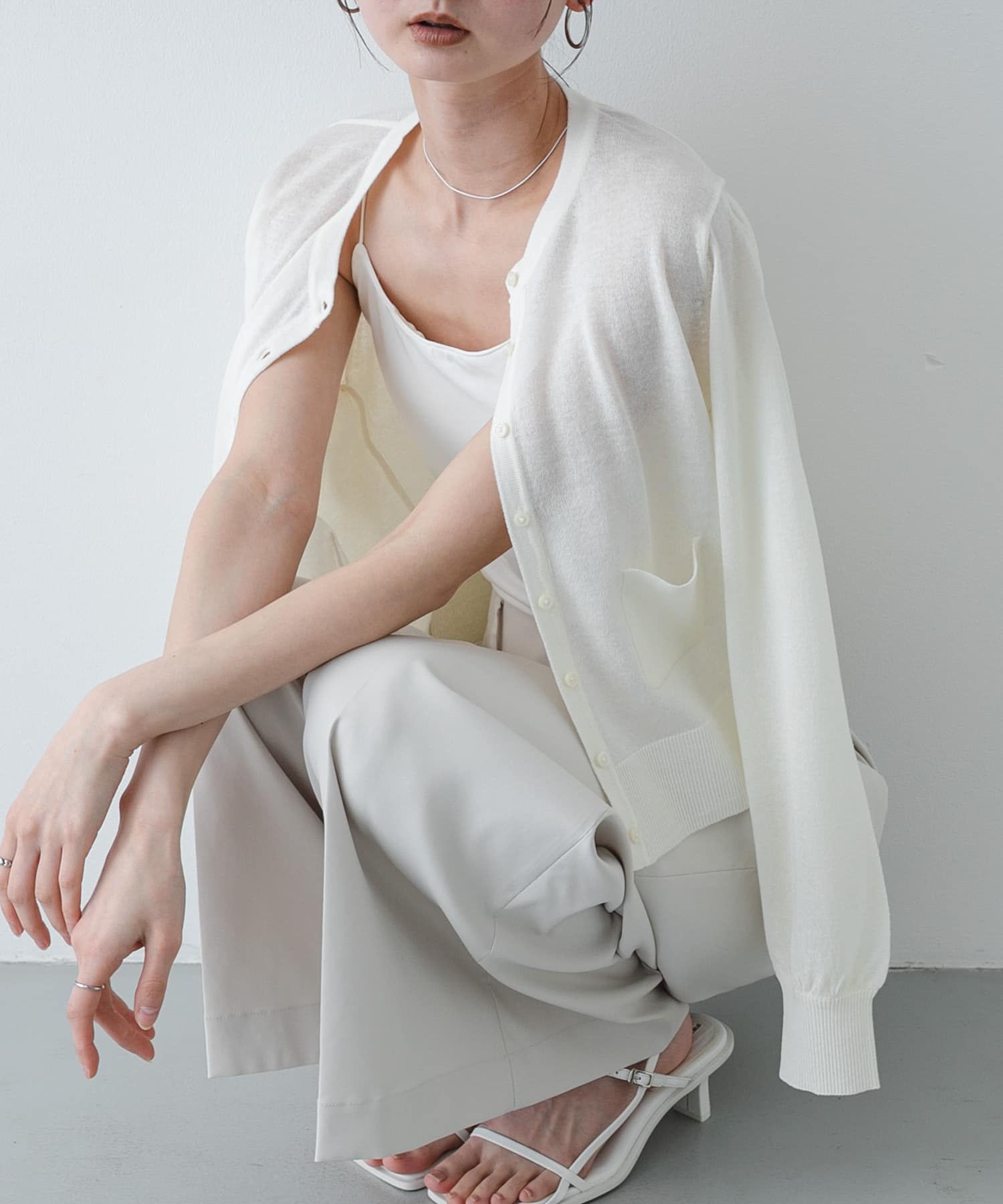 身長：169cm サイズ：one