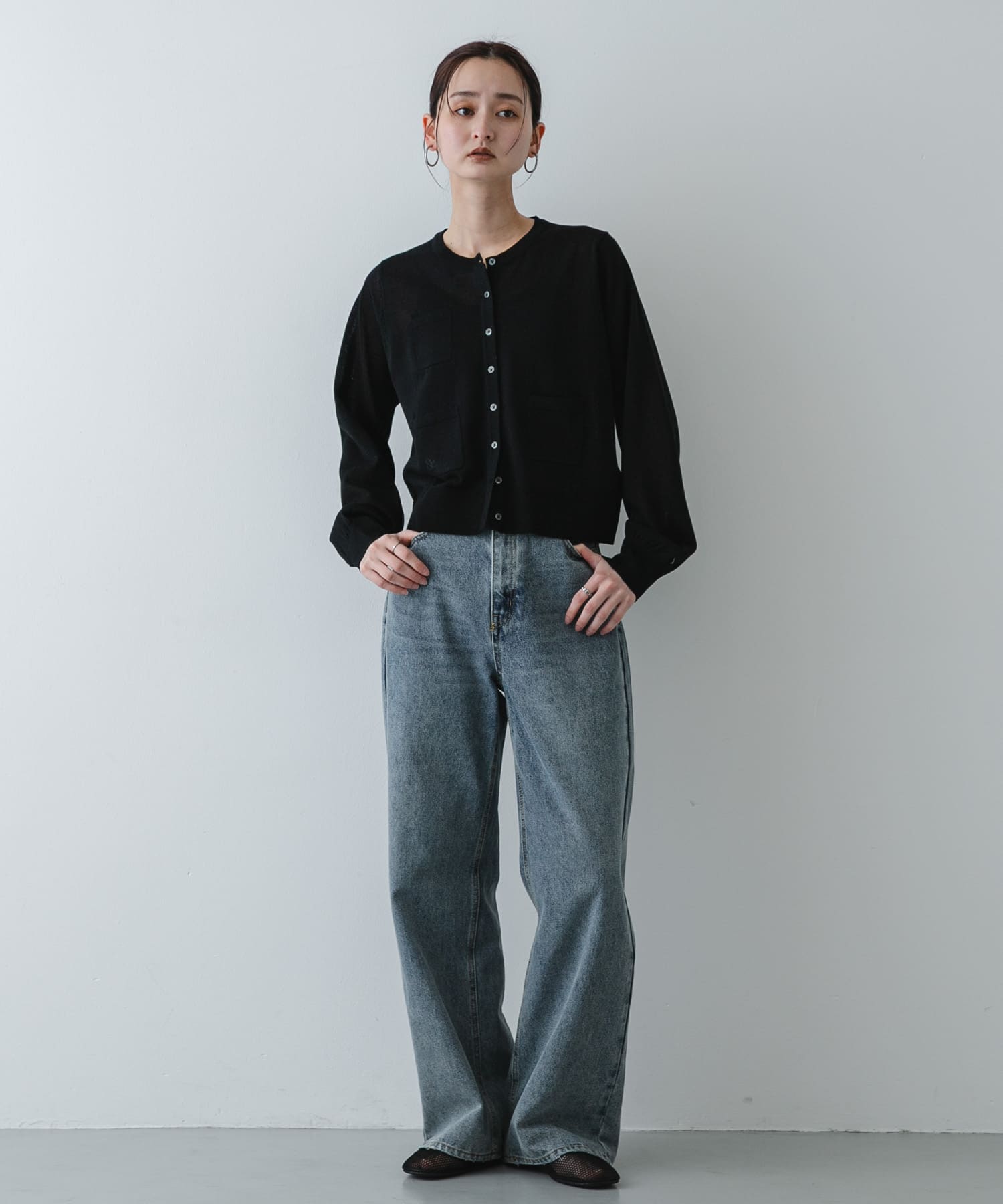 身長：169cm サイズ：one