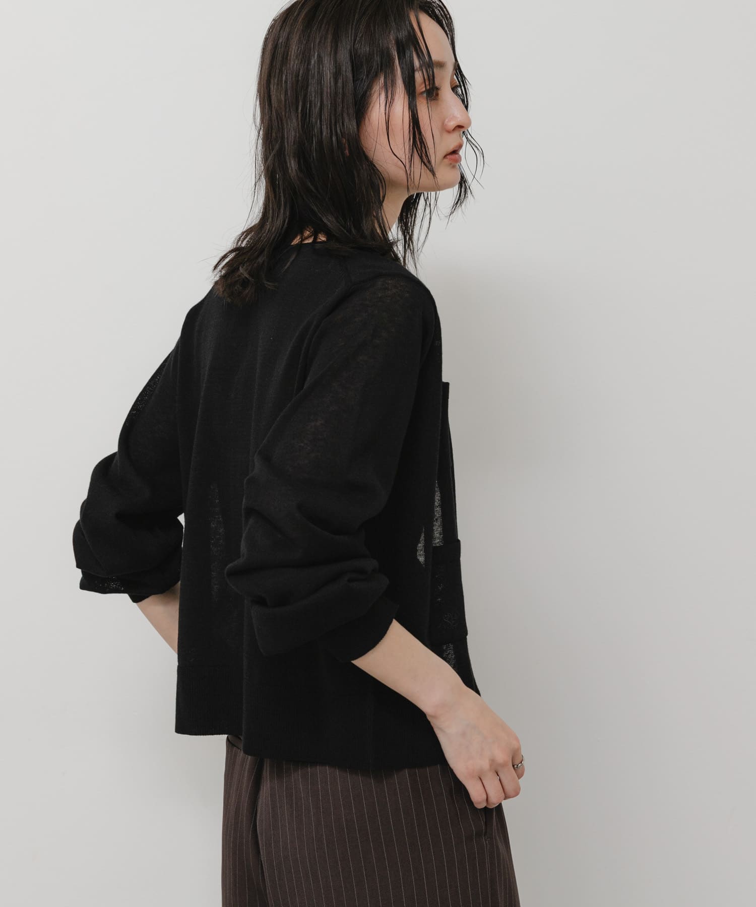 身長：169cm サイズ：one