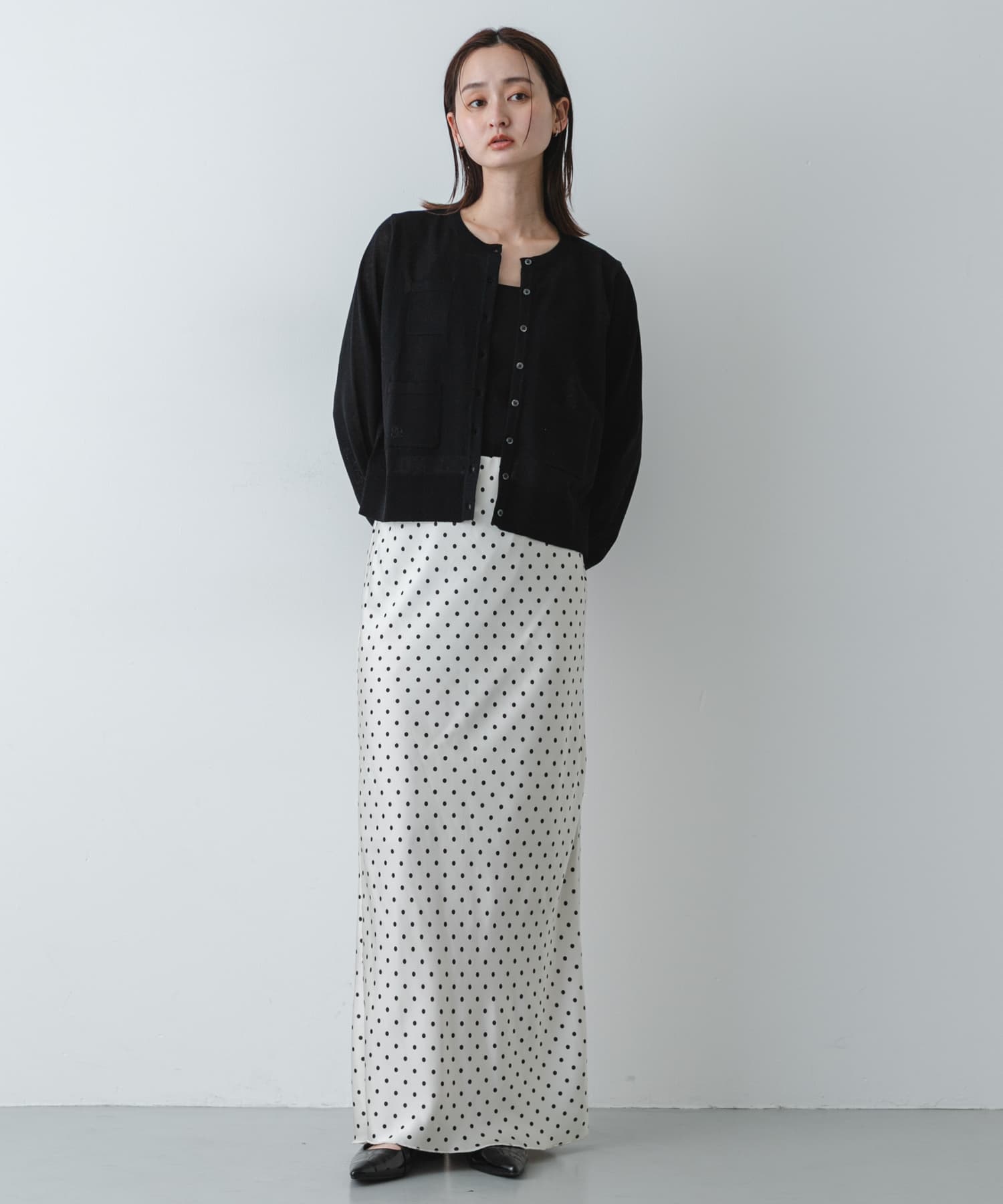 身長：169cm サイズ：one
