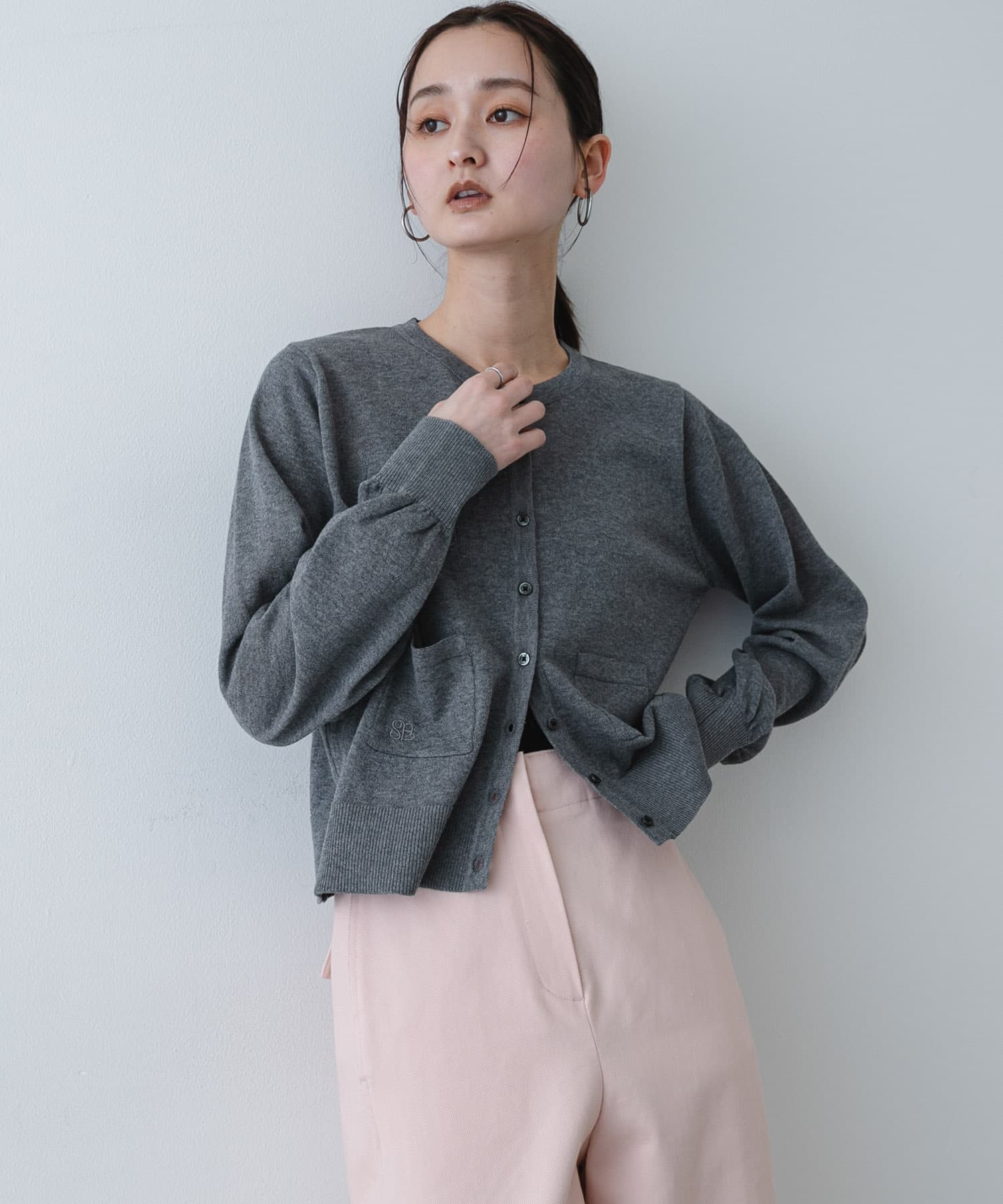 身長：169cm サイズ：one