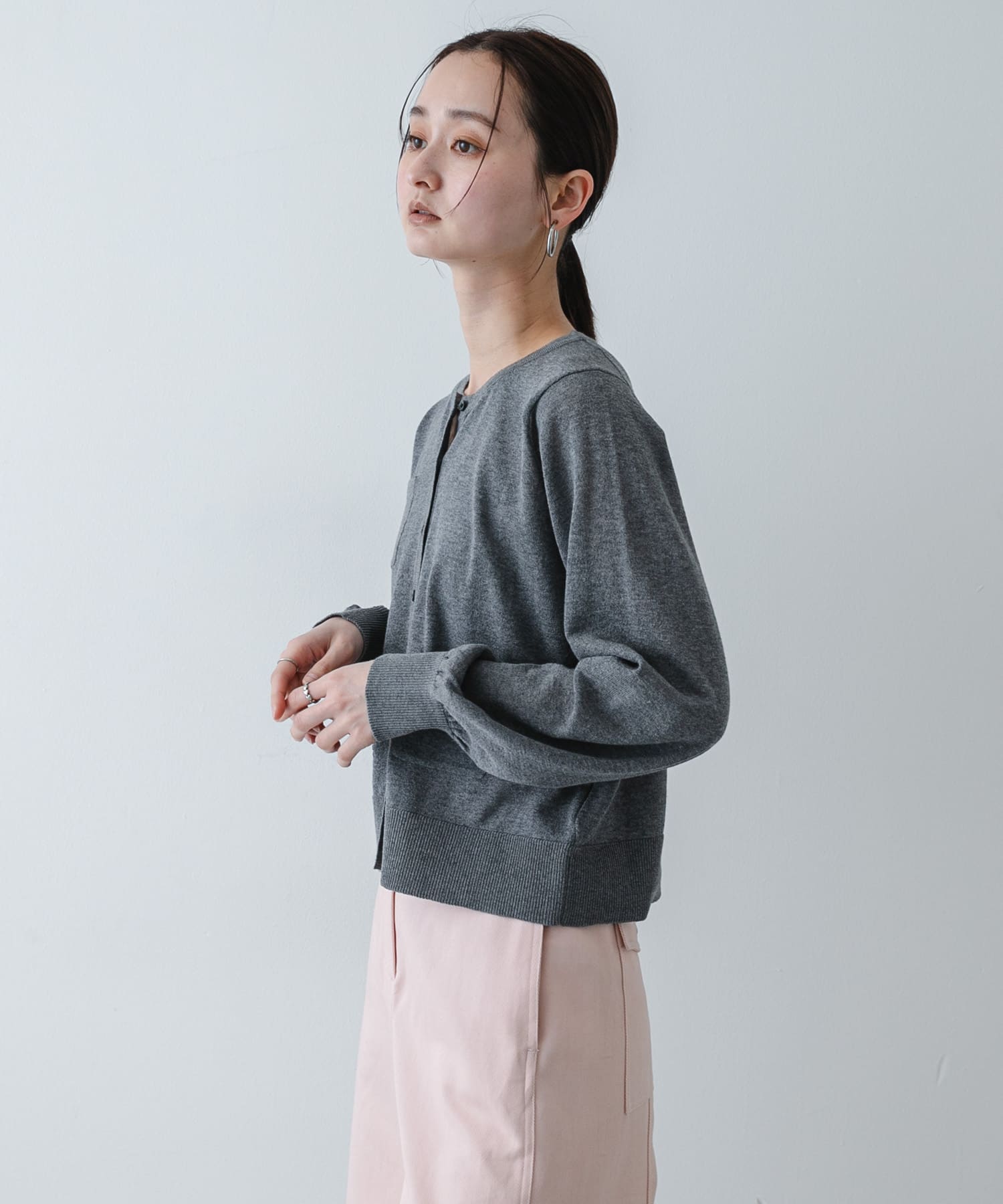 身長：169cm サイズ：one