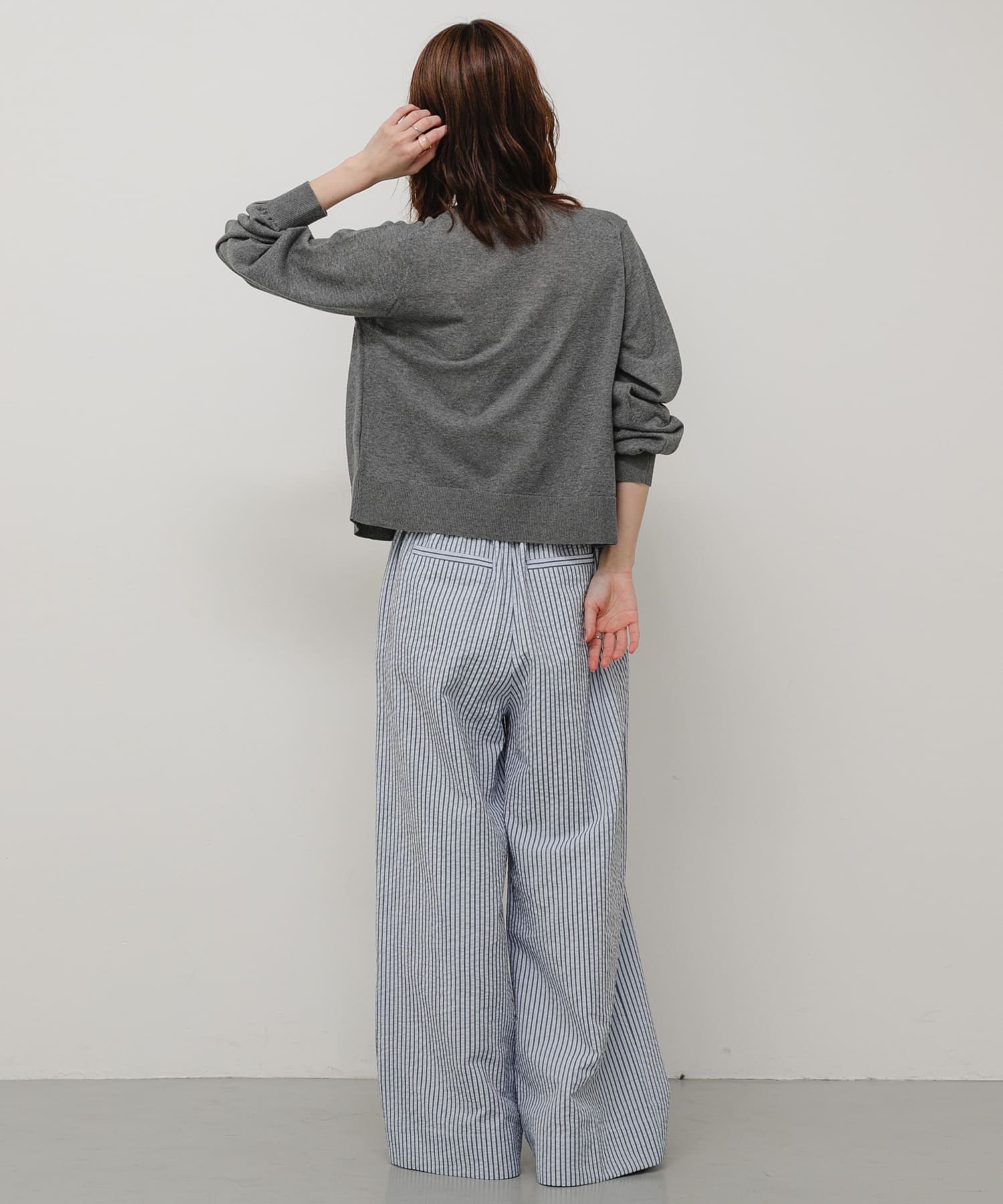 身長：169cm サイズ：one