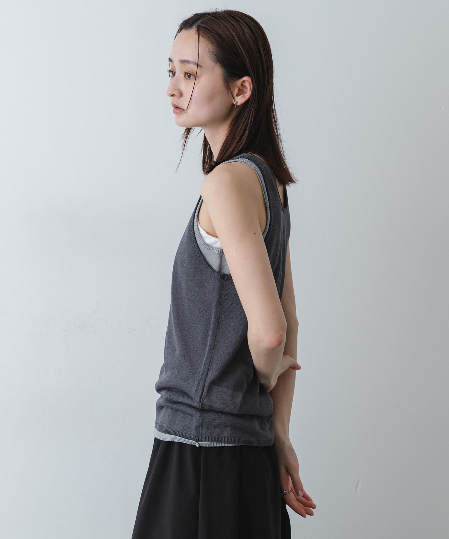 身長：169cm サイズ：one