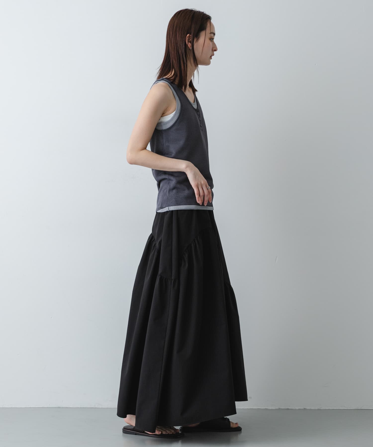 身長：169cm サイズ：one