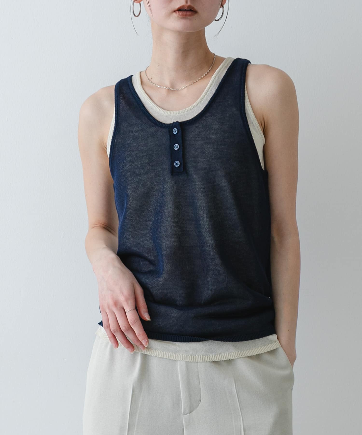 身長：169cm サイズ：one