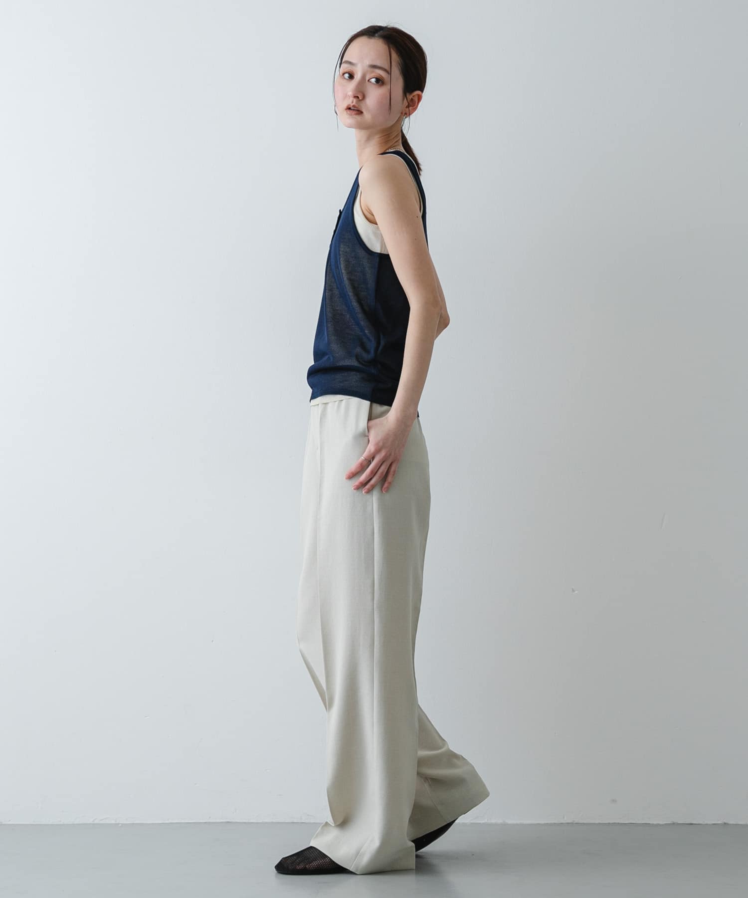 身長：169cm サイズ：one