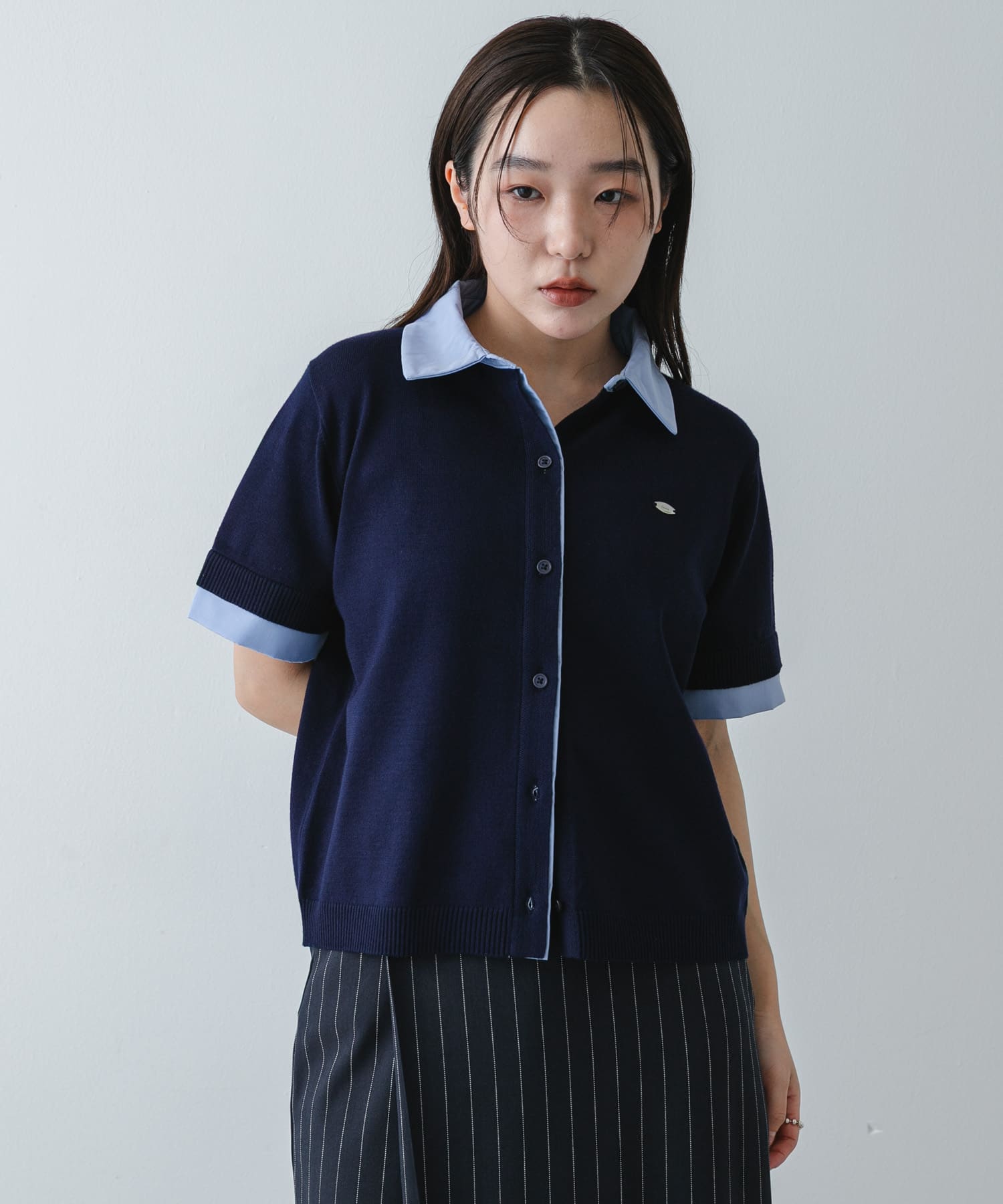 身長：158cm サイズ：one