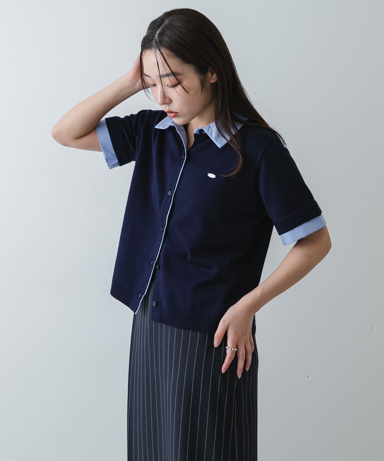 身長：158cm サイズ：one