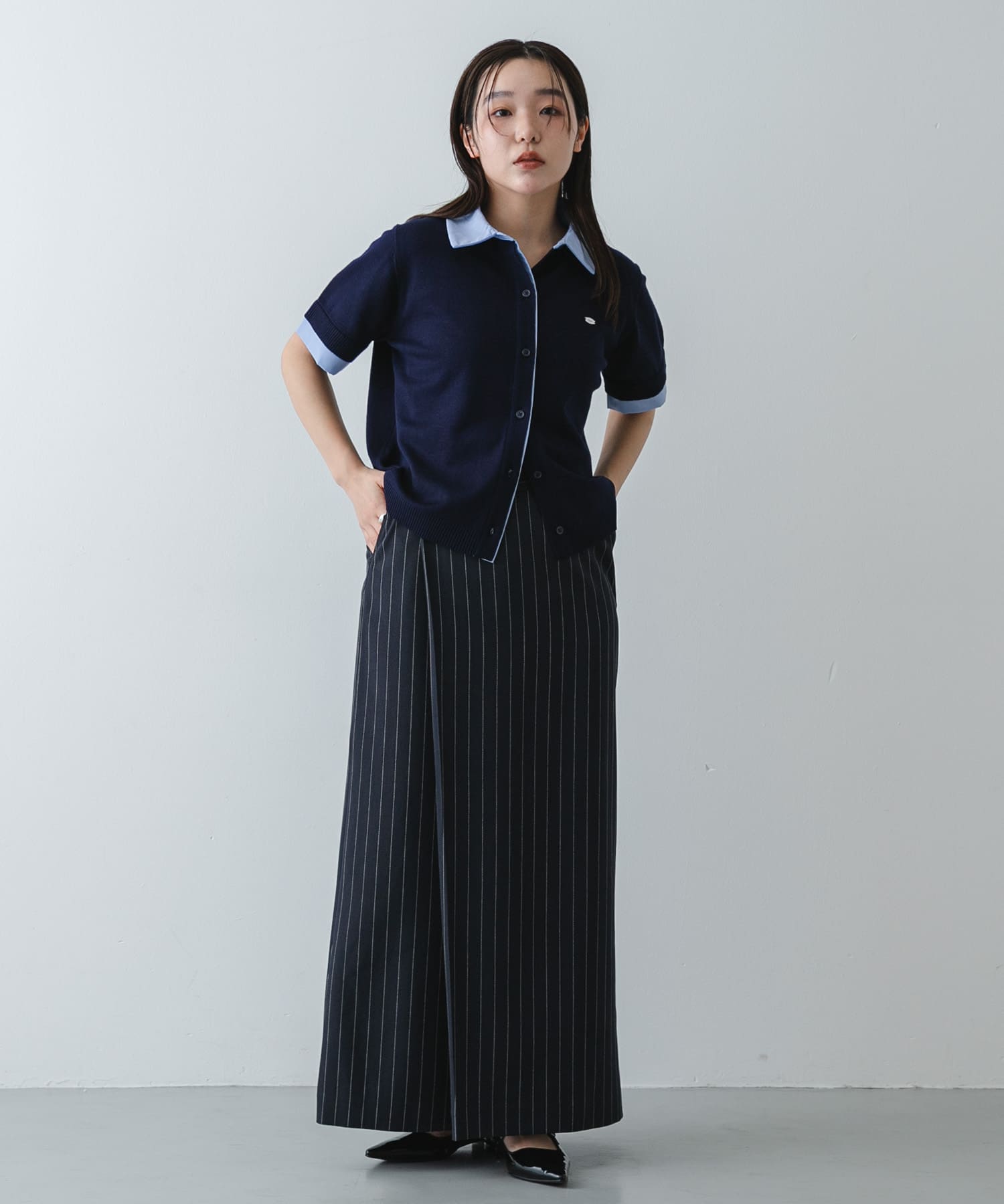 身長：158cm サイズ：one