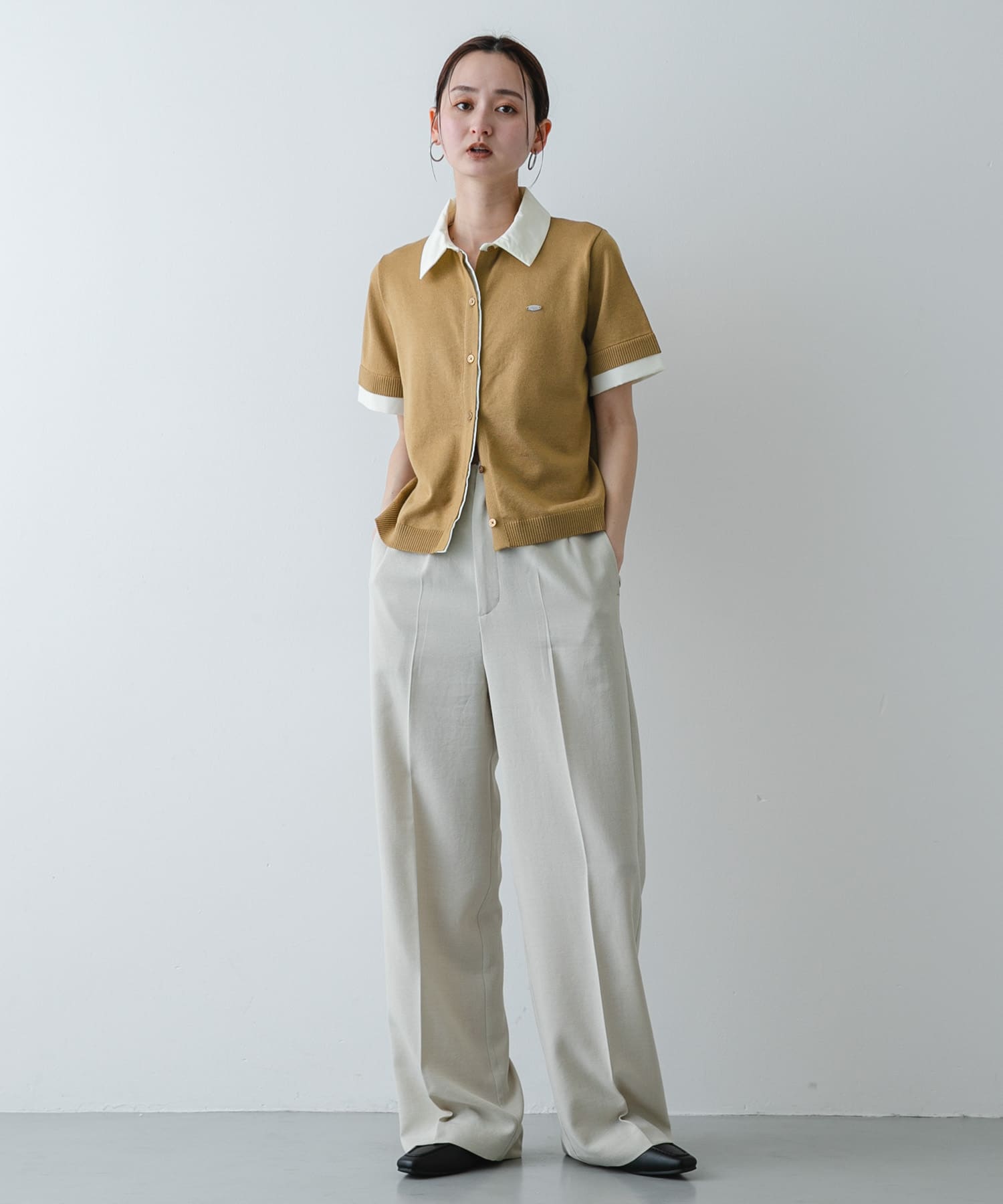 身長：169cm サイズ：one