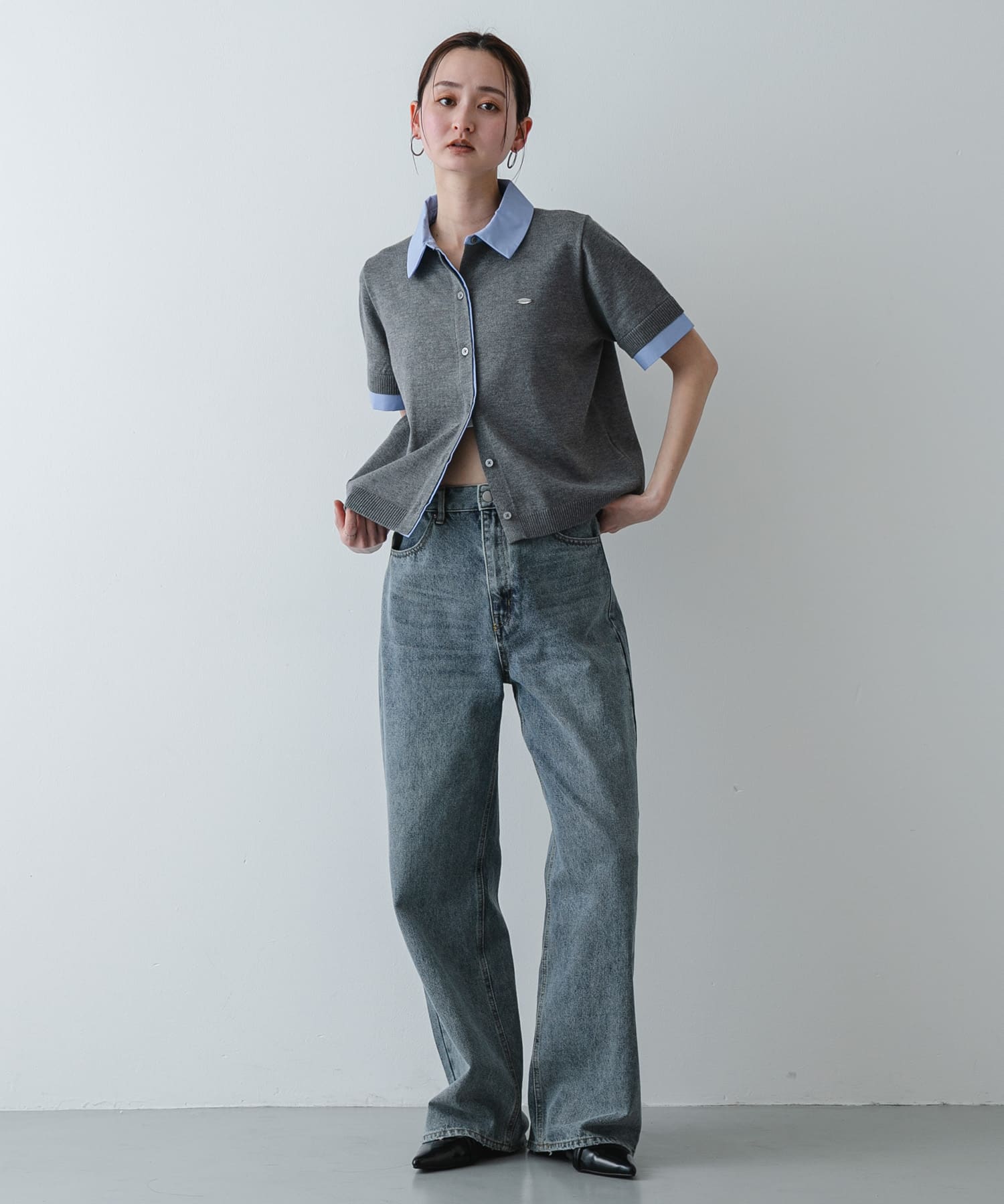 身長：169cm サイズ：one