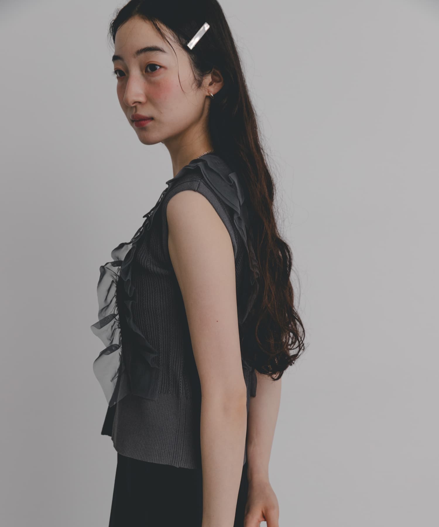 身長：164cm サイズ：one