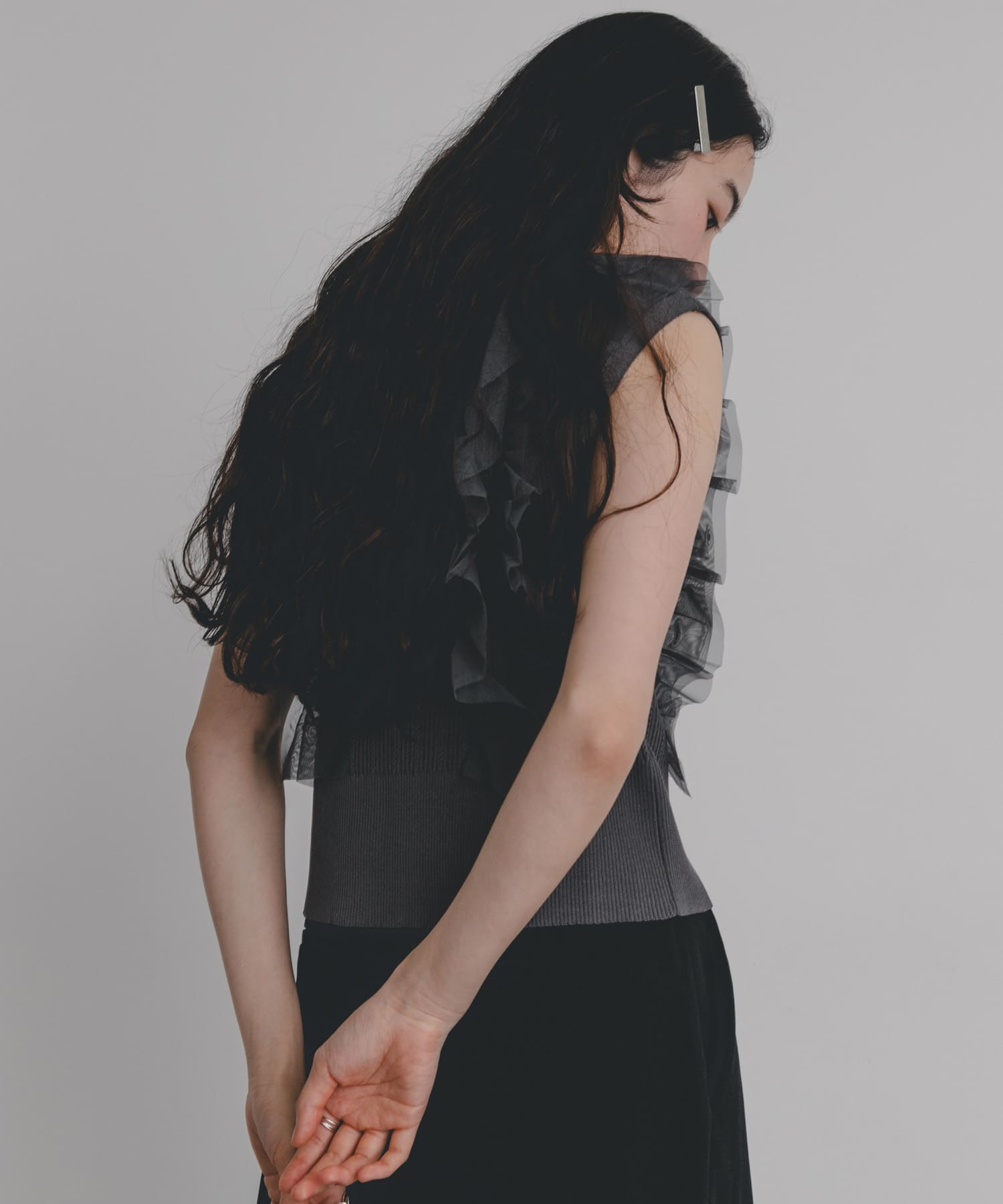 身長：164cm サイズ：one