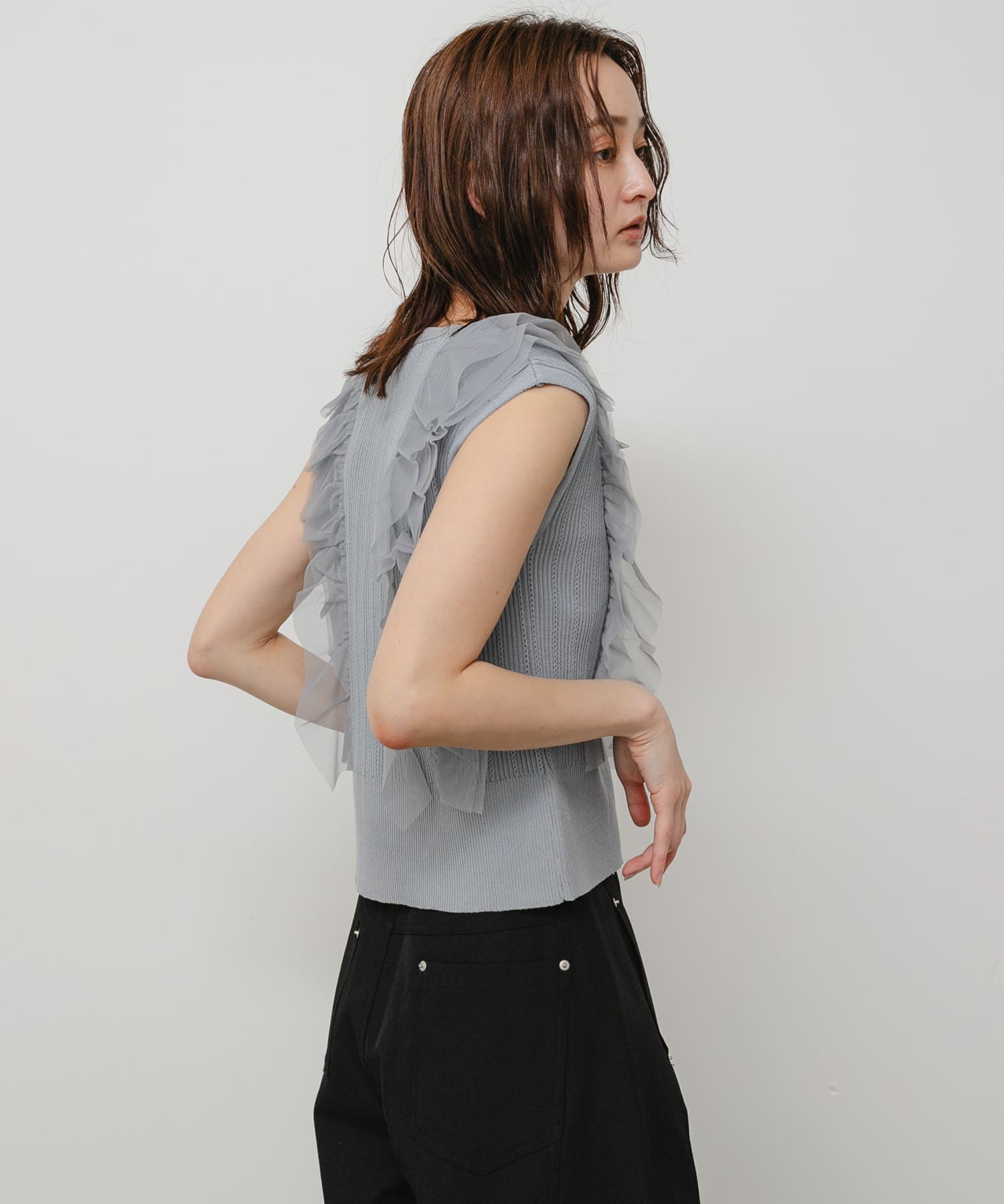 身長：169cm サイズ：one