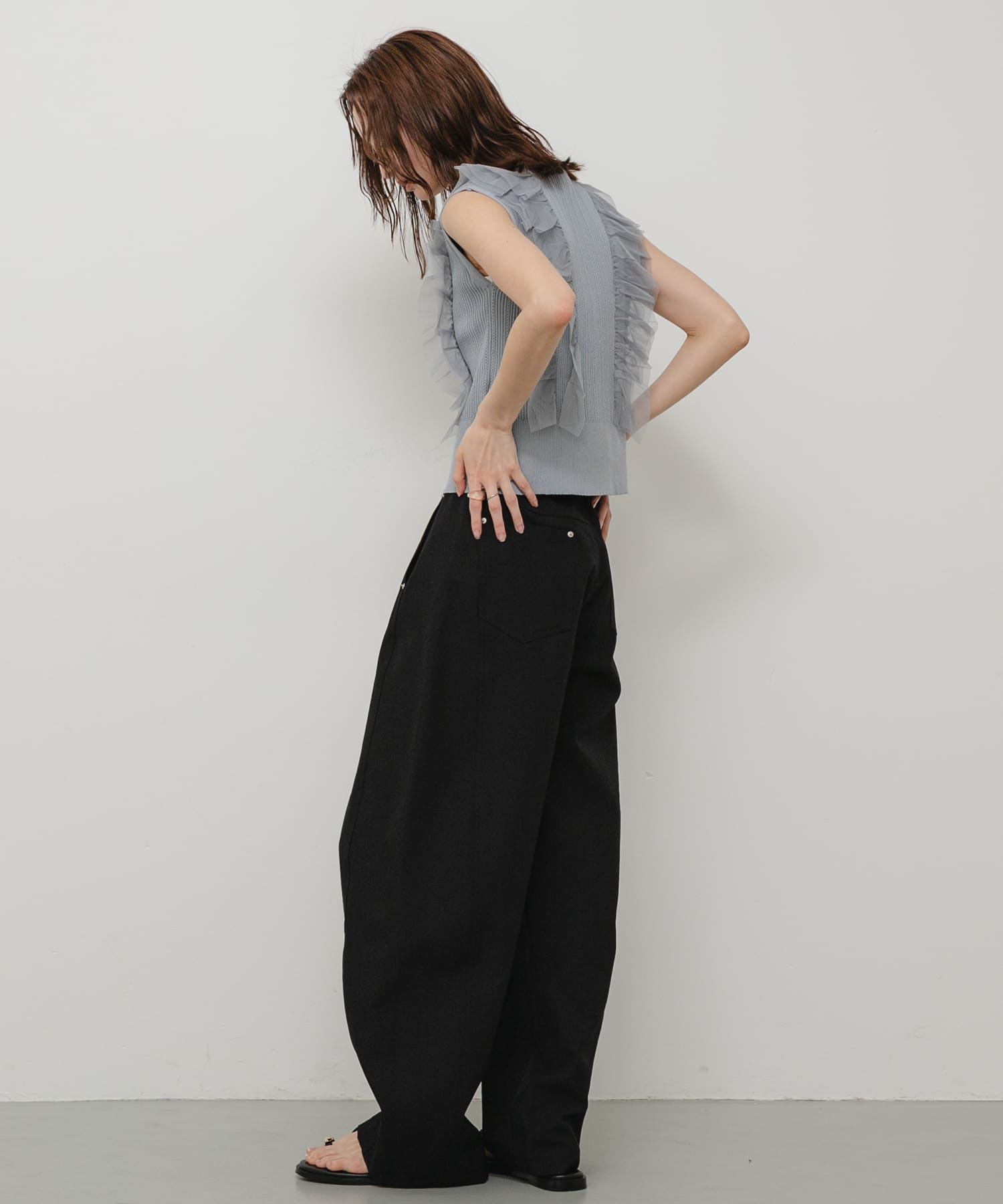 身長：169cm サイズ：one