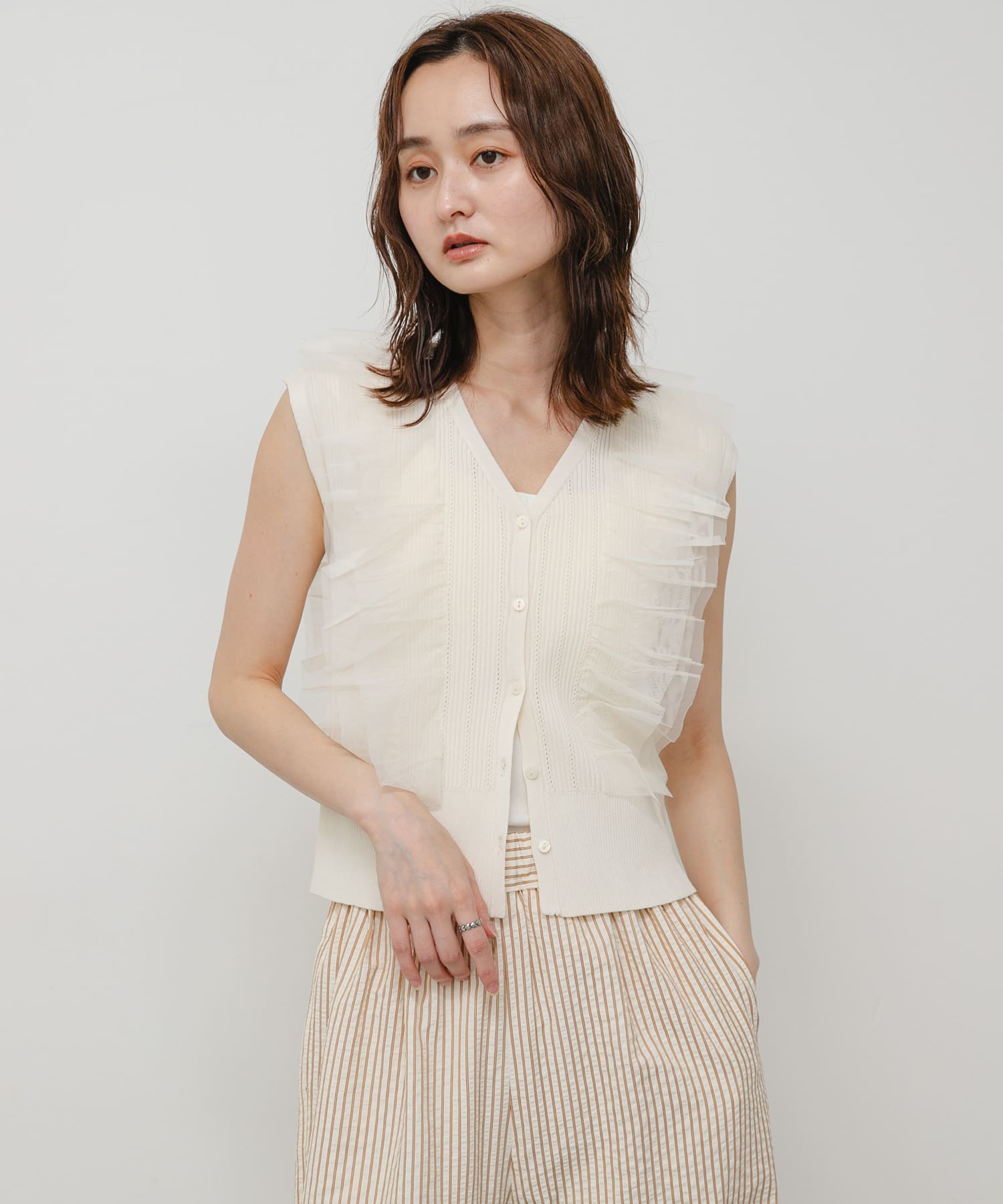 身長：169cm サイズ：one