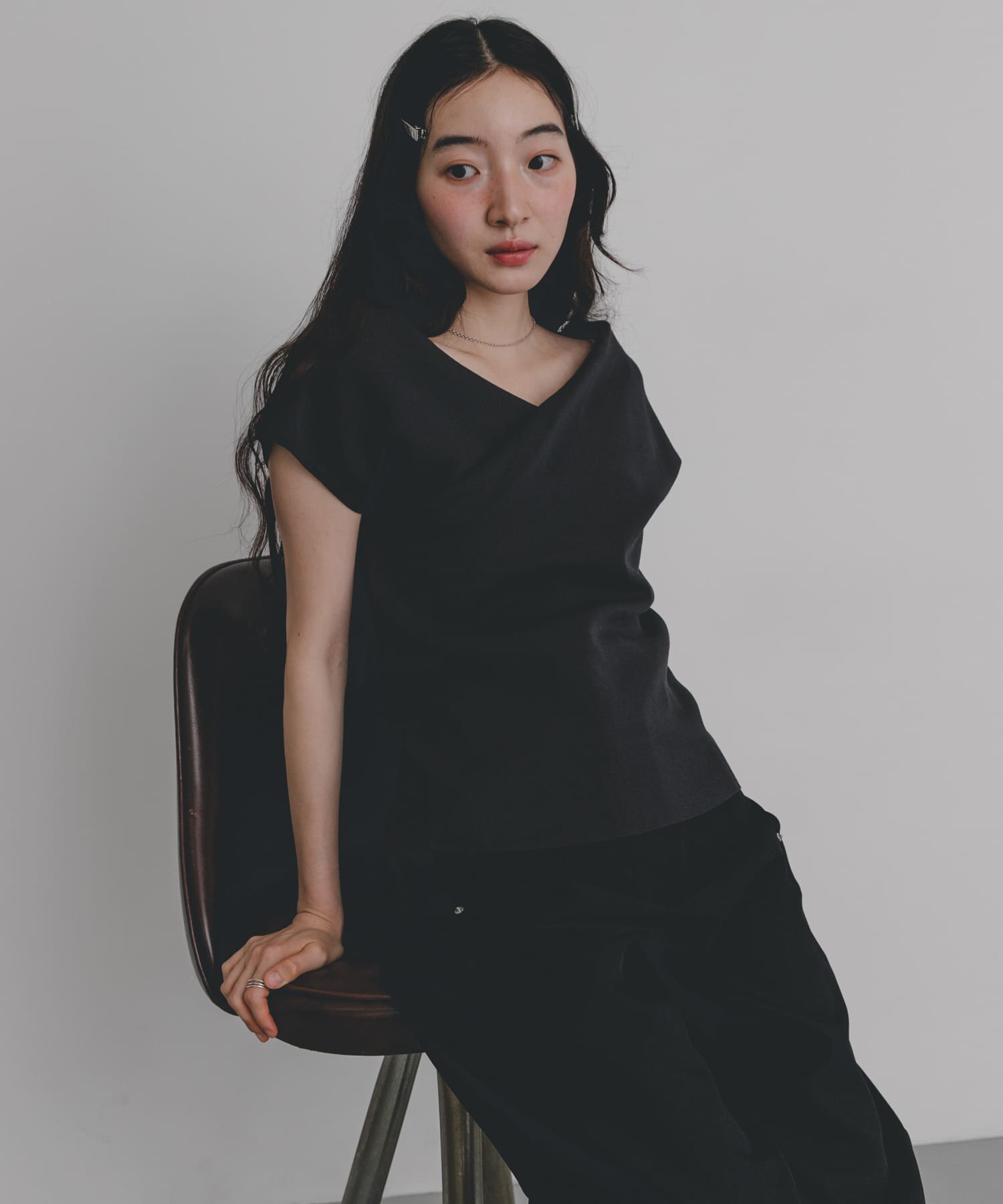 身長：164cm サイズ：one
