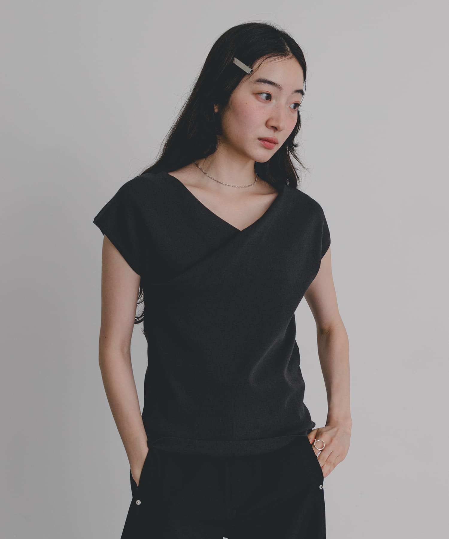 身長：164cm サイズ：one