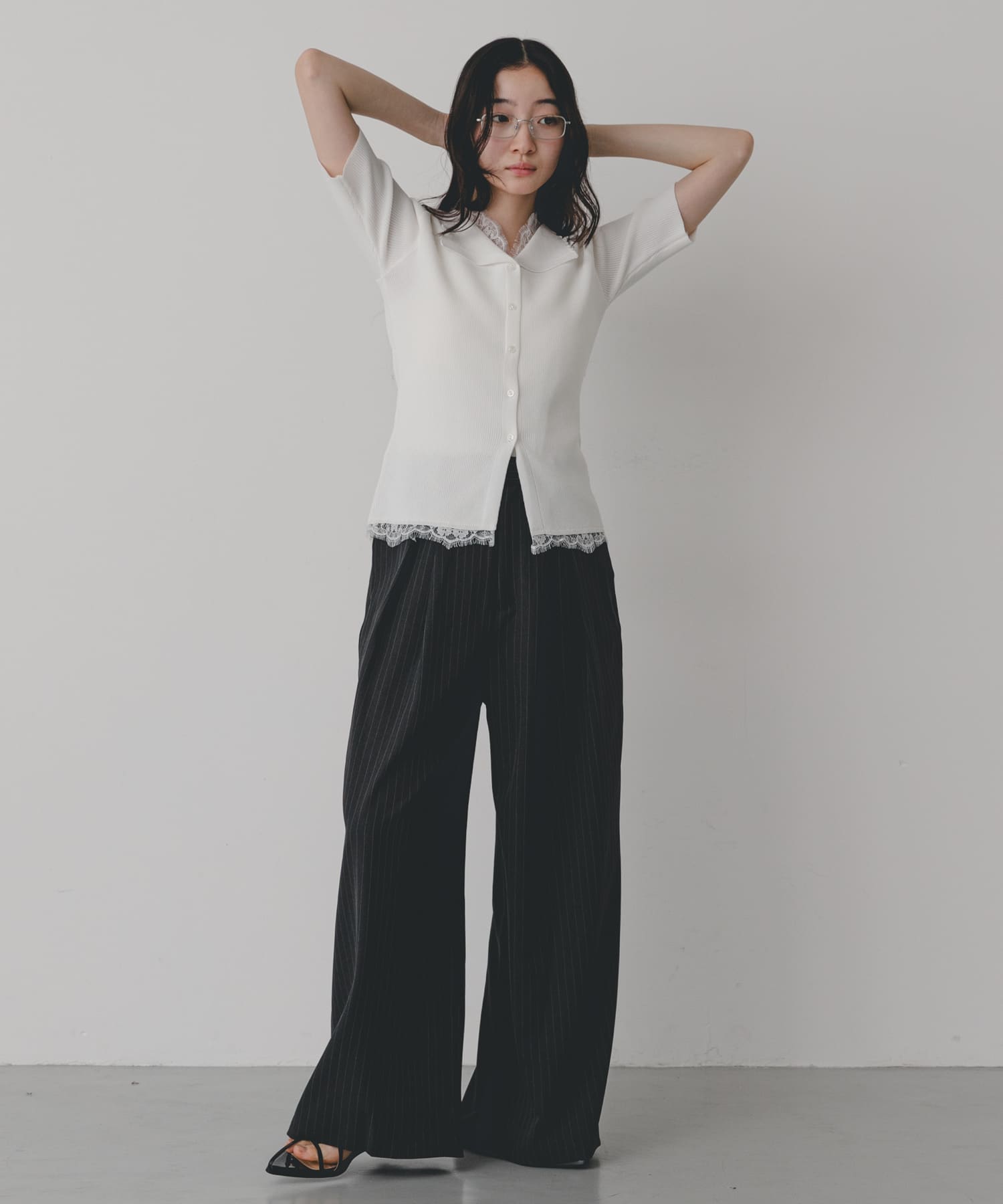 身長：164cm サイズ：one