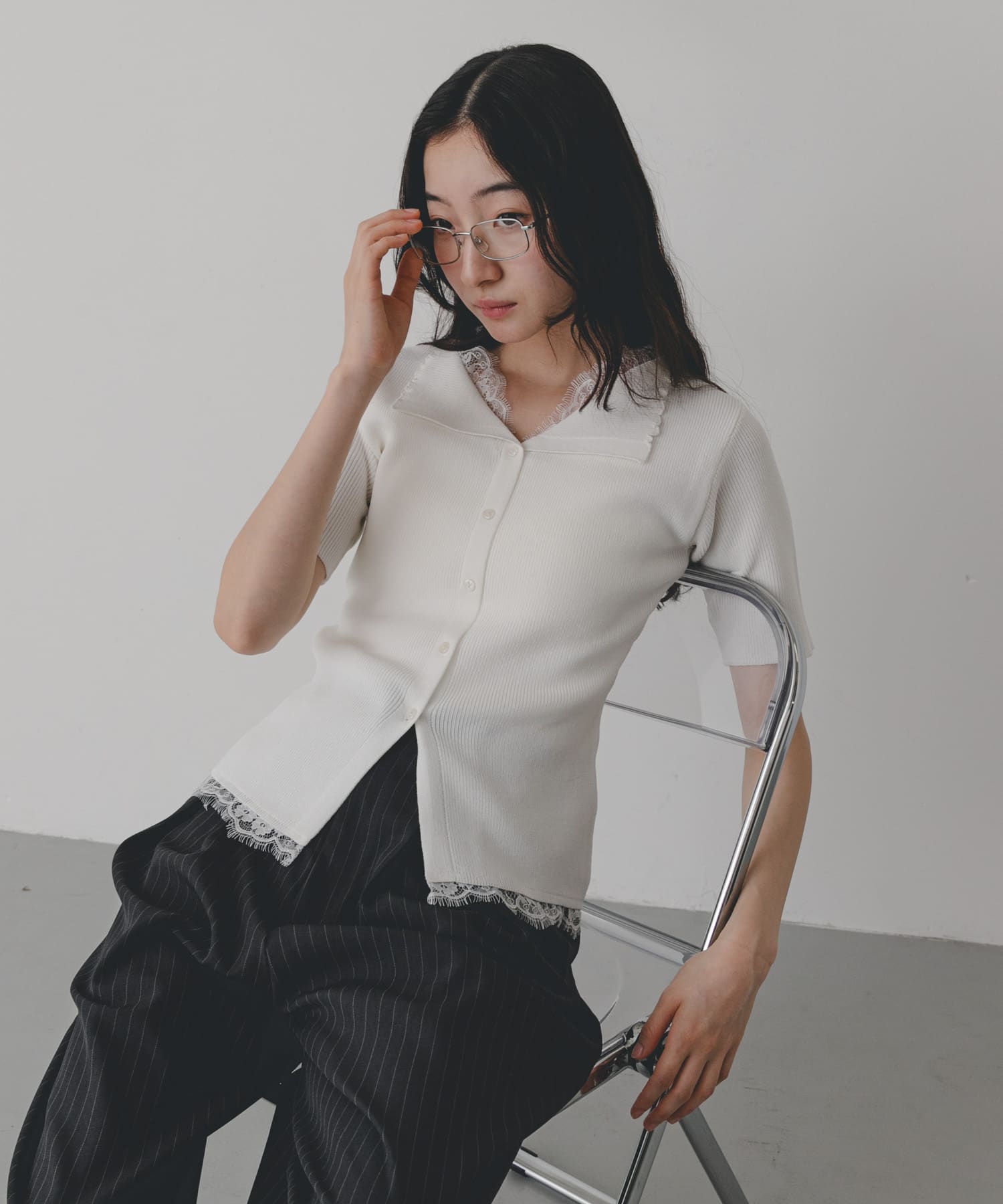 身長：164cm サイズ：one