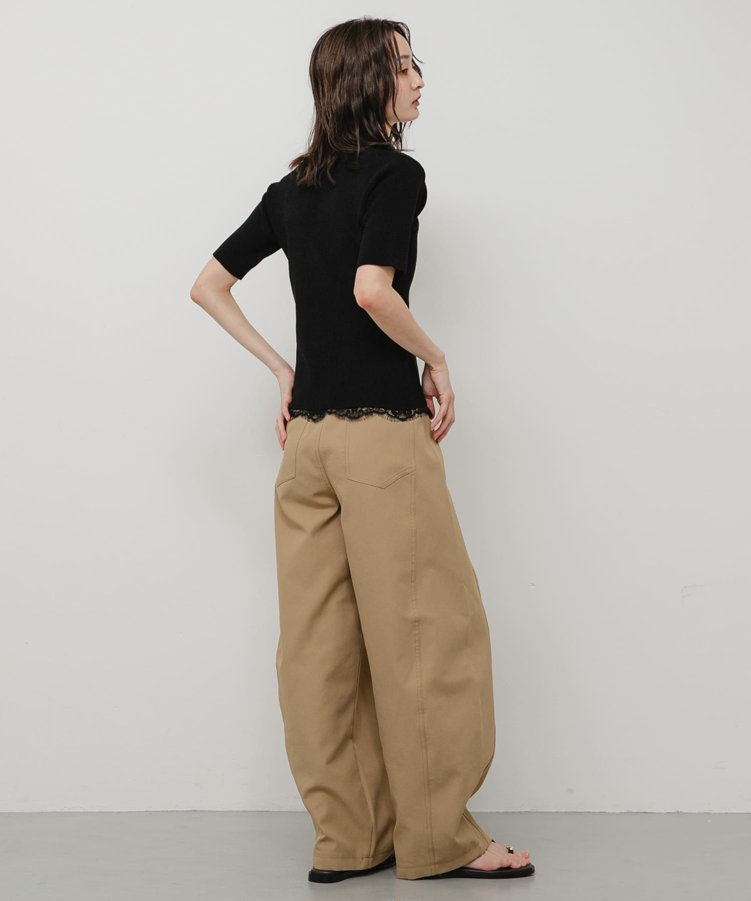 身長：169cm サイズ：one