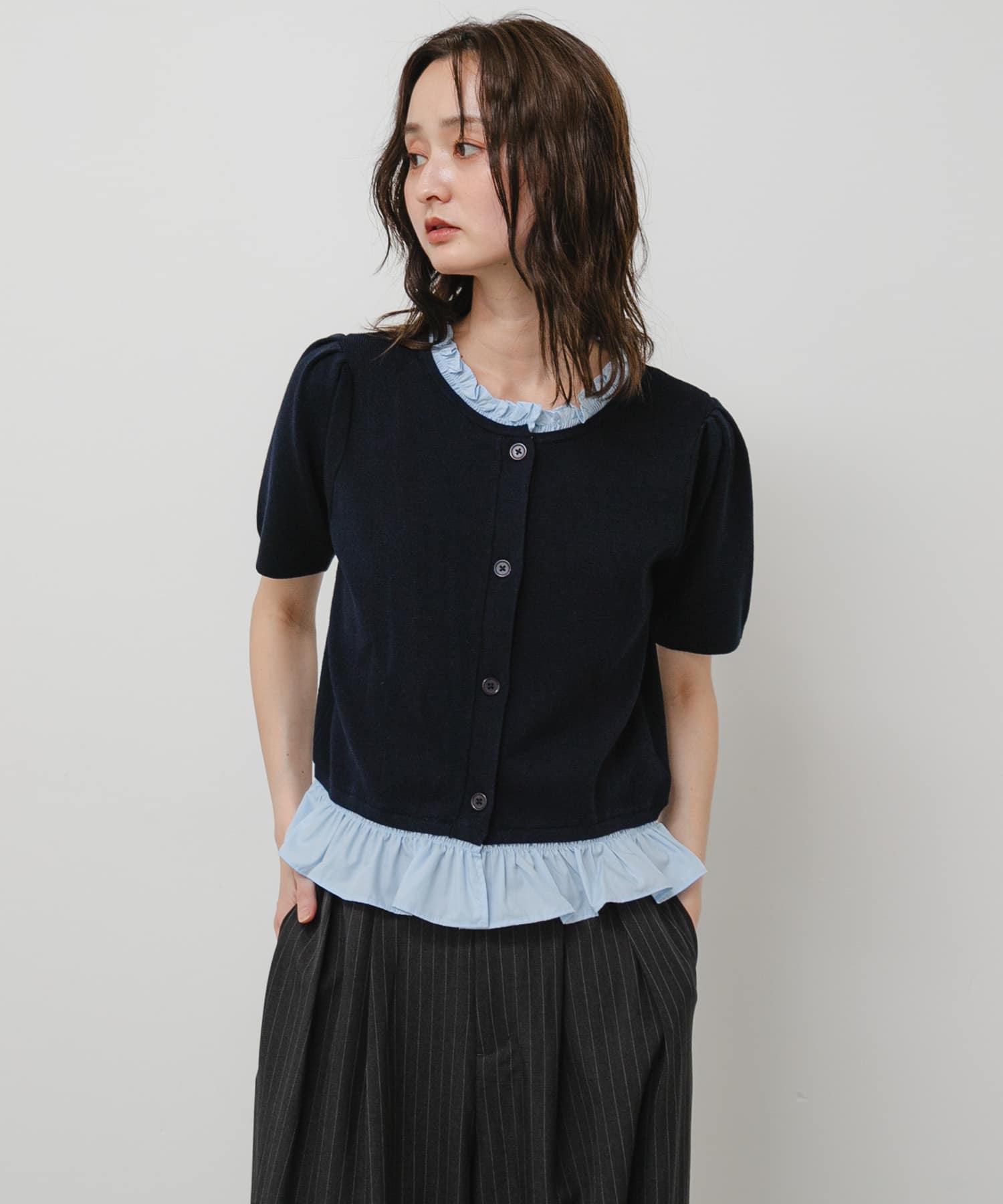 身長：169cm サイズ：one