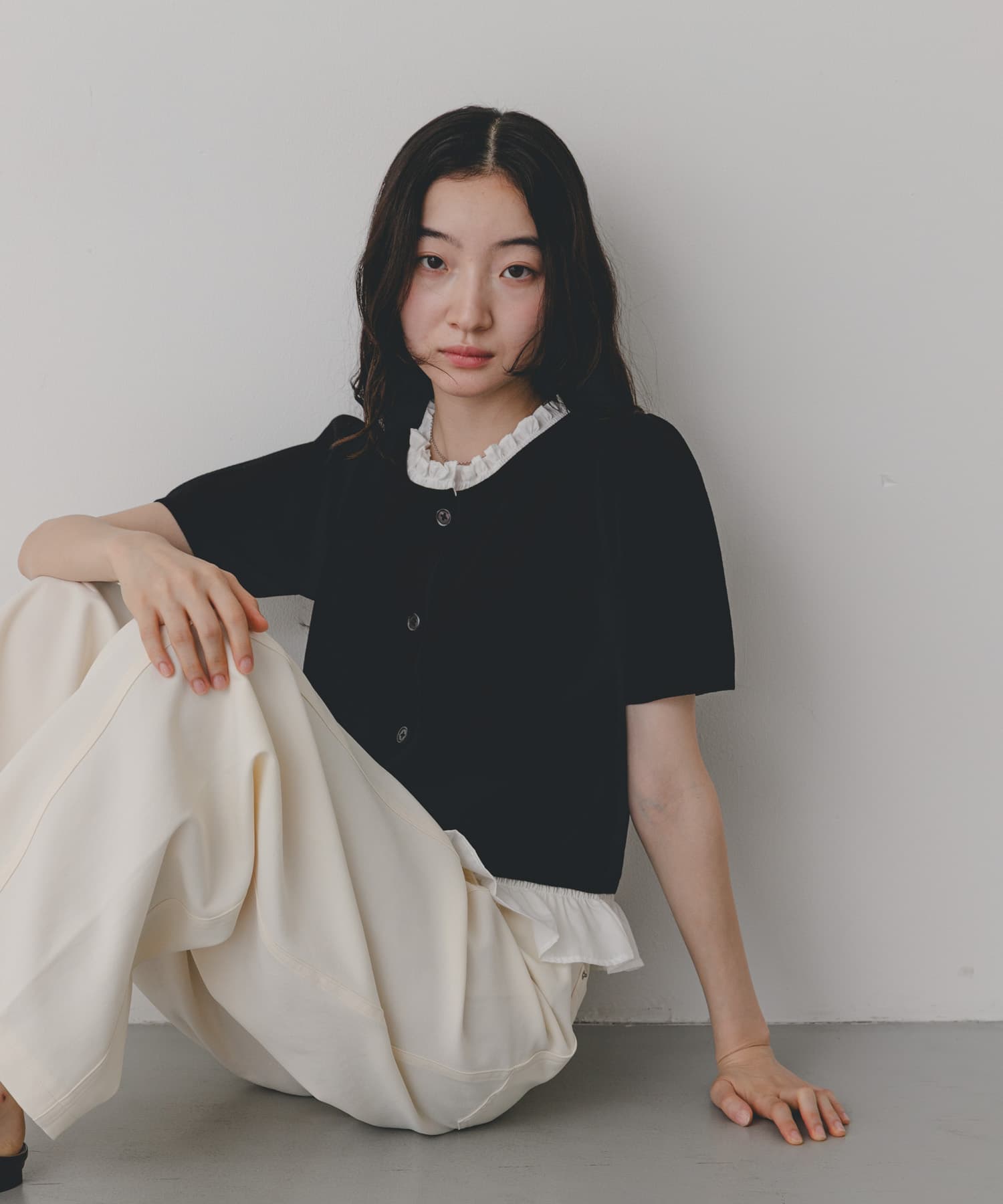身長：164cm サイズ：one